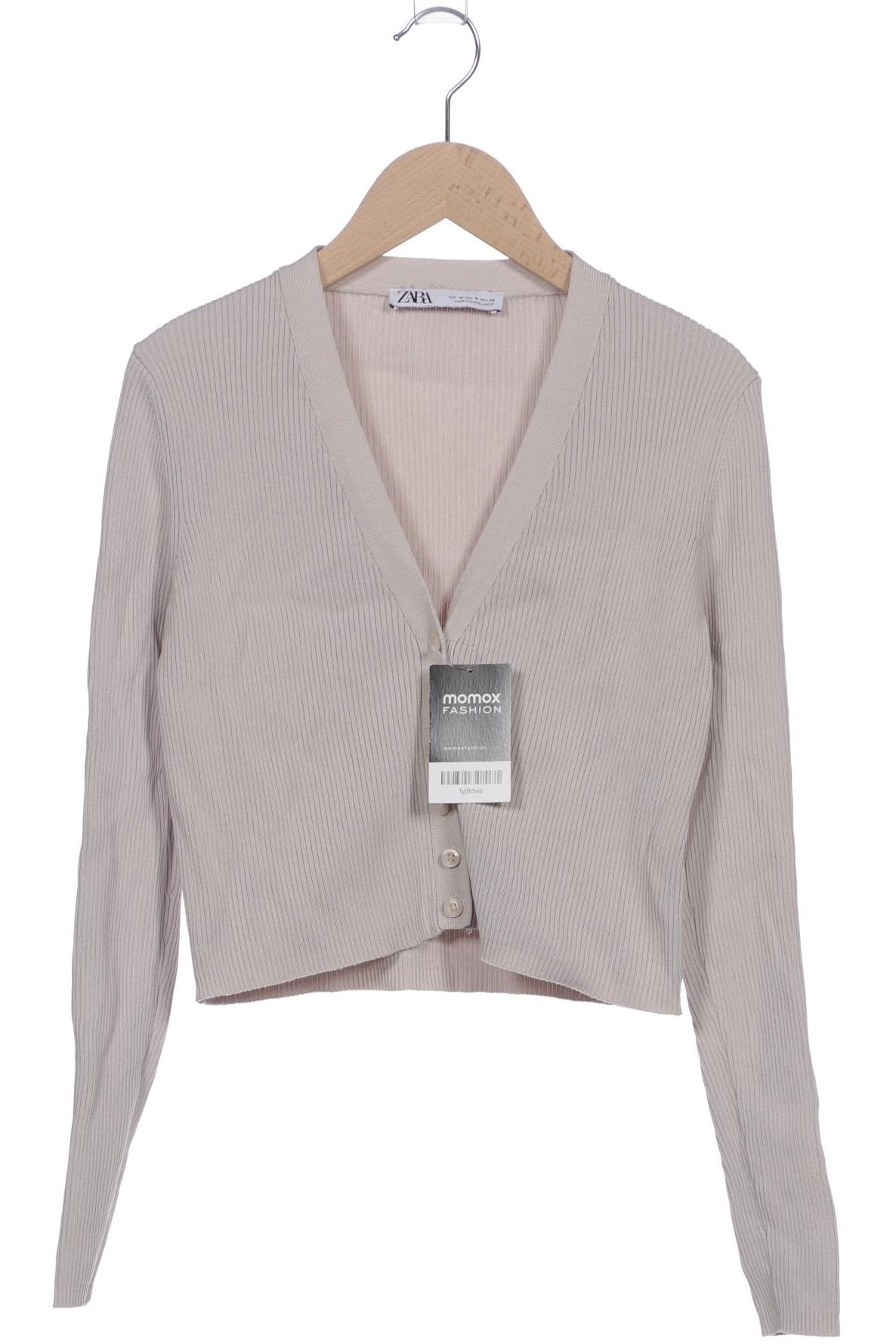 

Zara Damen Strickjacke, beige, Gr. 38
