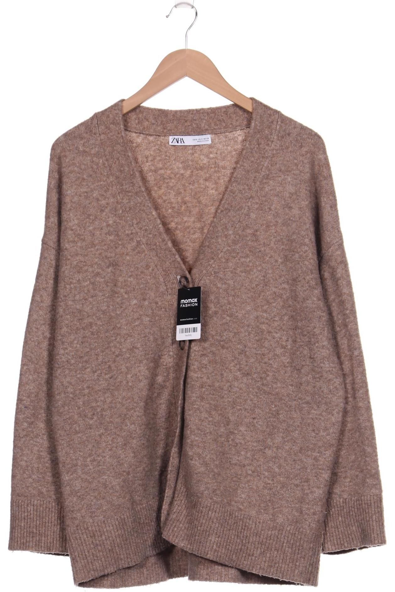 

ZARA Damen Strickjacke, braun