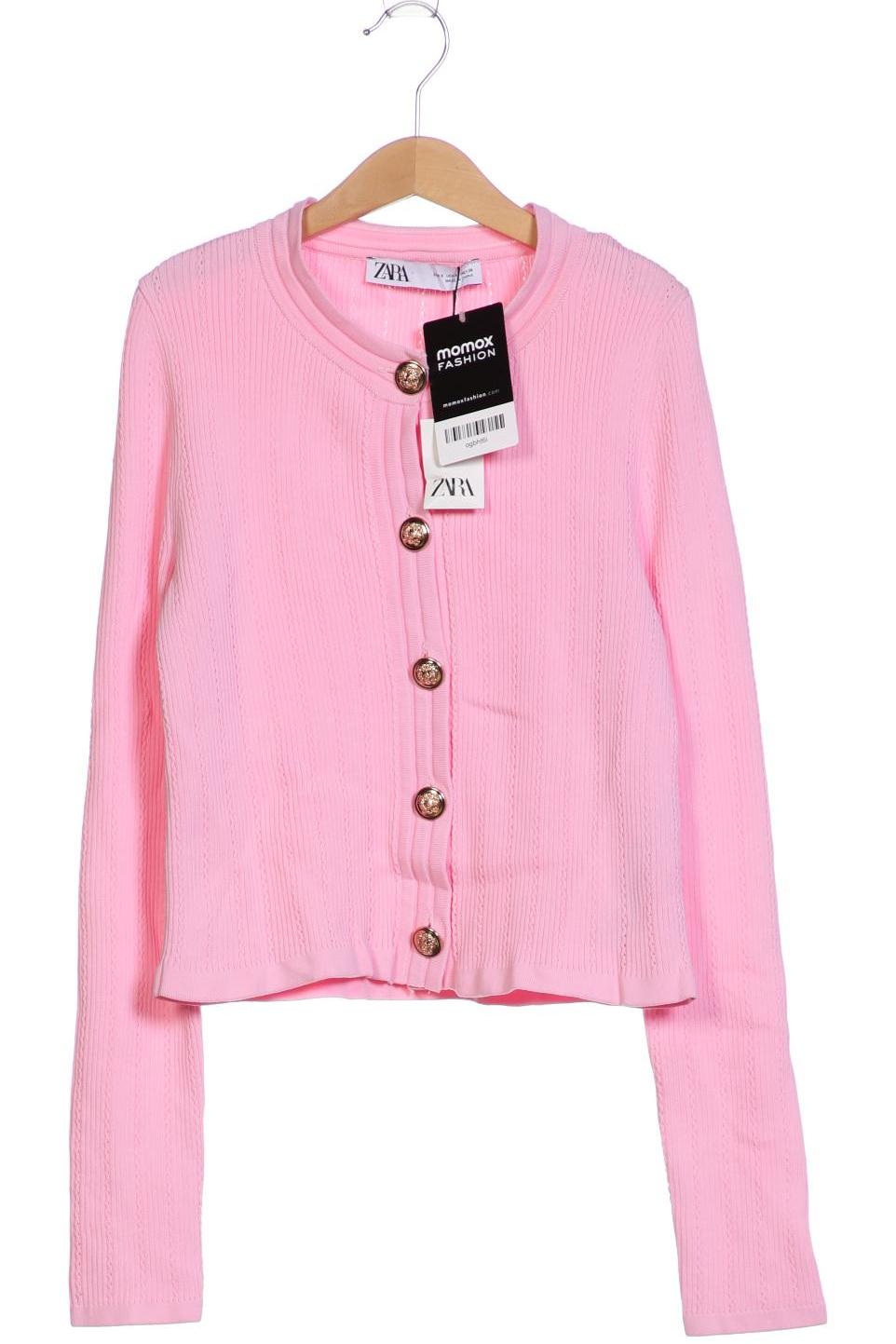 

ZARA Damen Strickjacke, pink