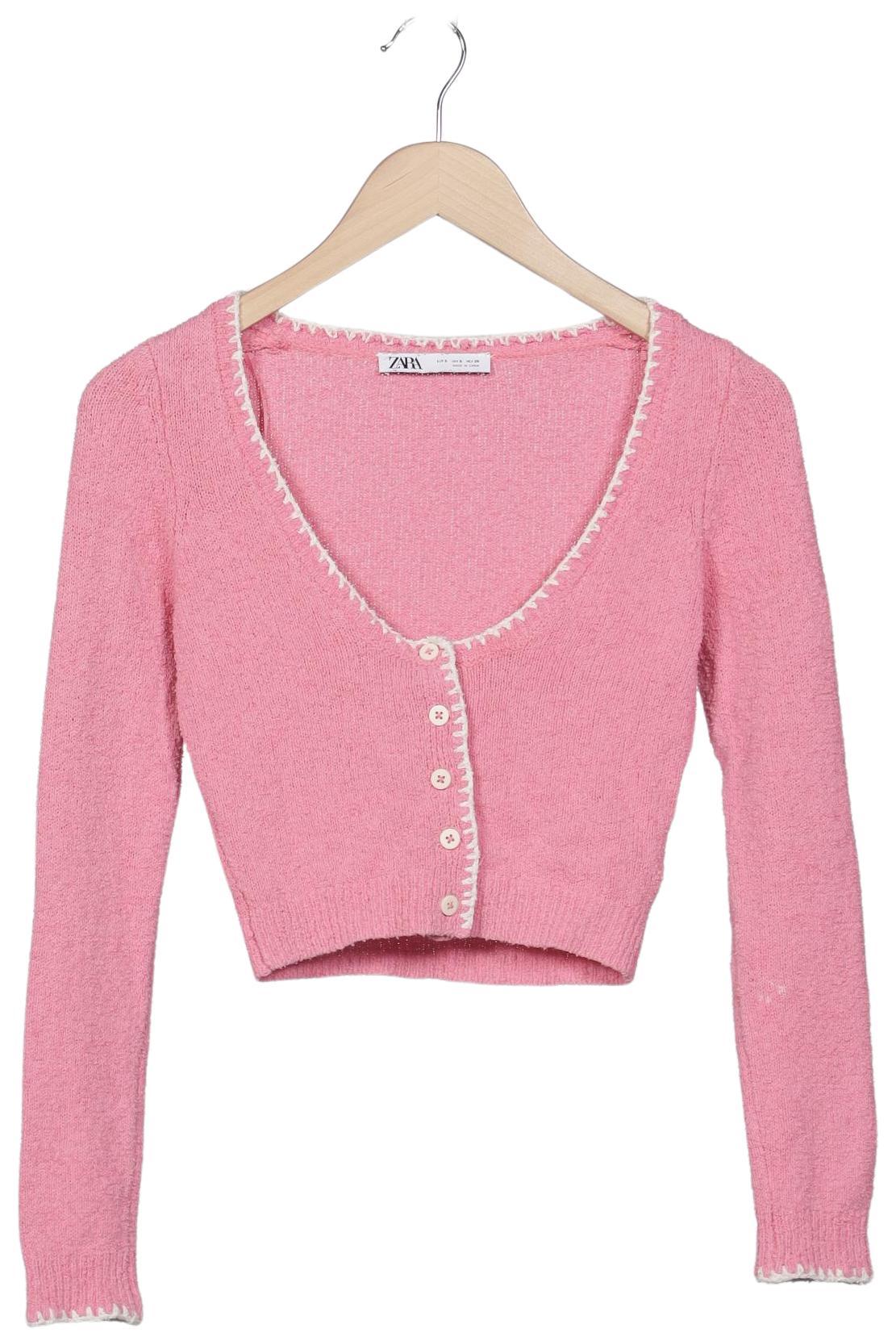 

Zara Damen Strickjacke, pink, Gr. 36