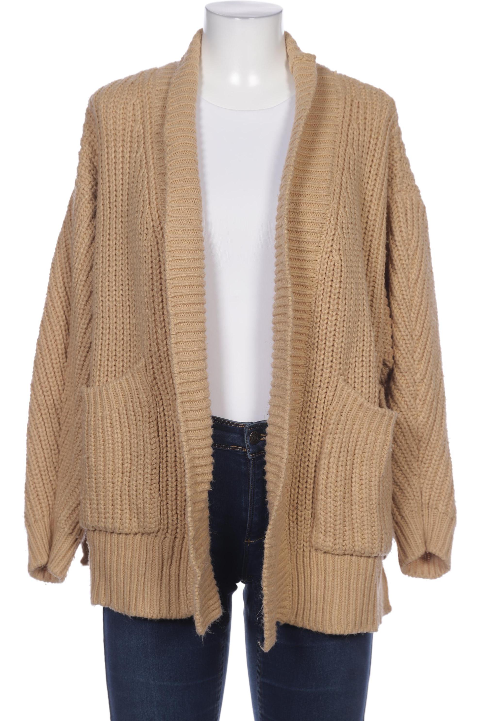 

ZARA Damen Strickjacke, beige