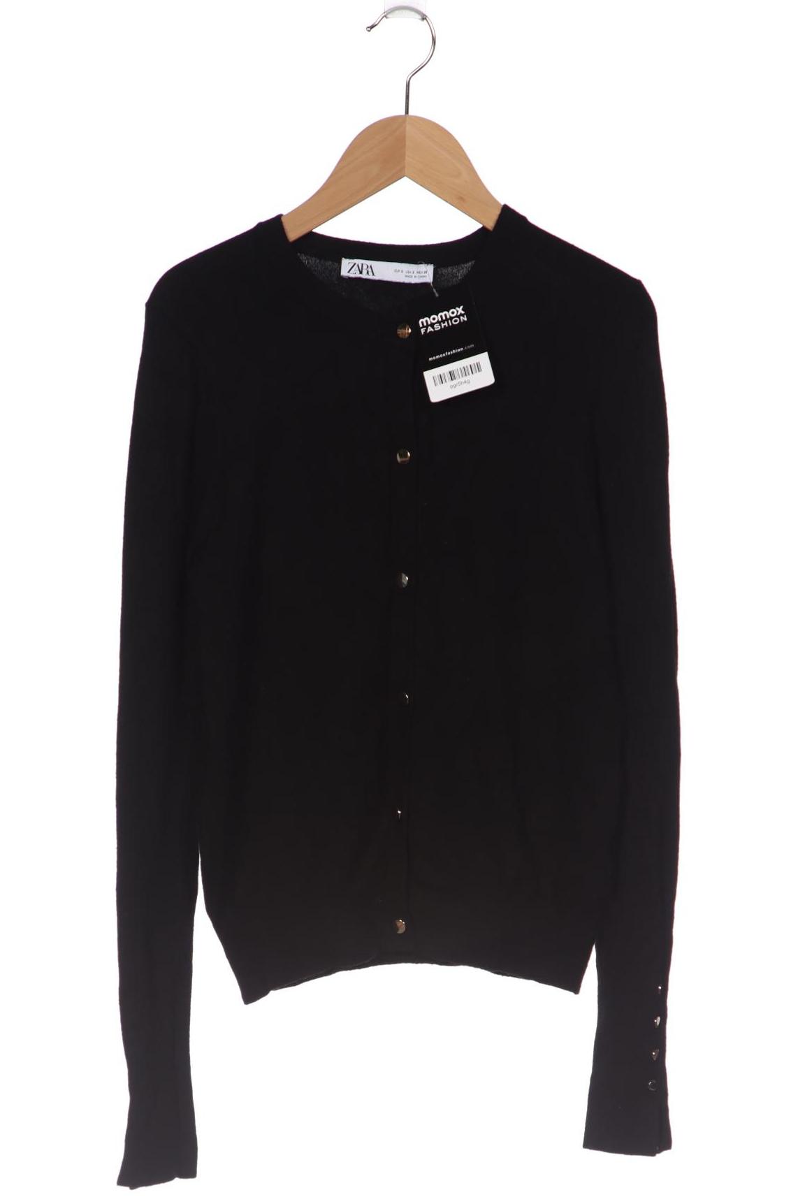 

Zara Damen Strickjacke, schwarz, Gr. 36
