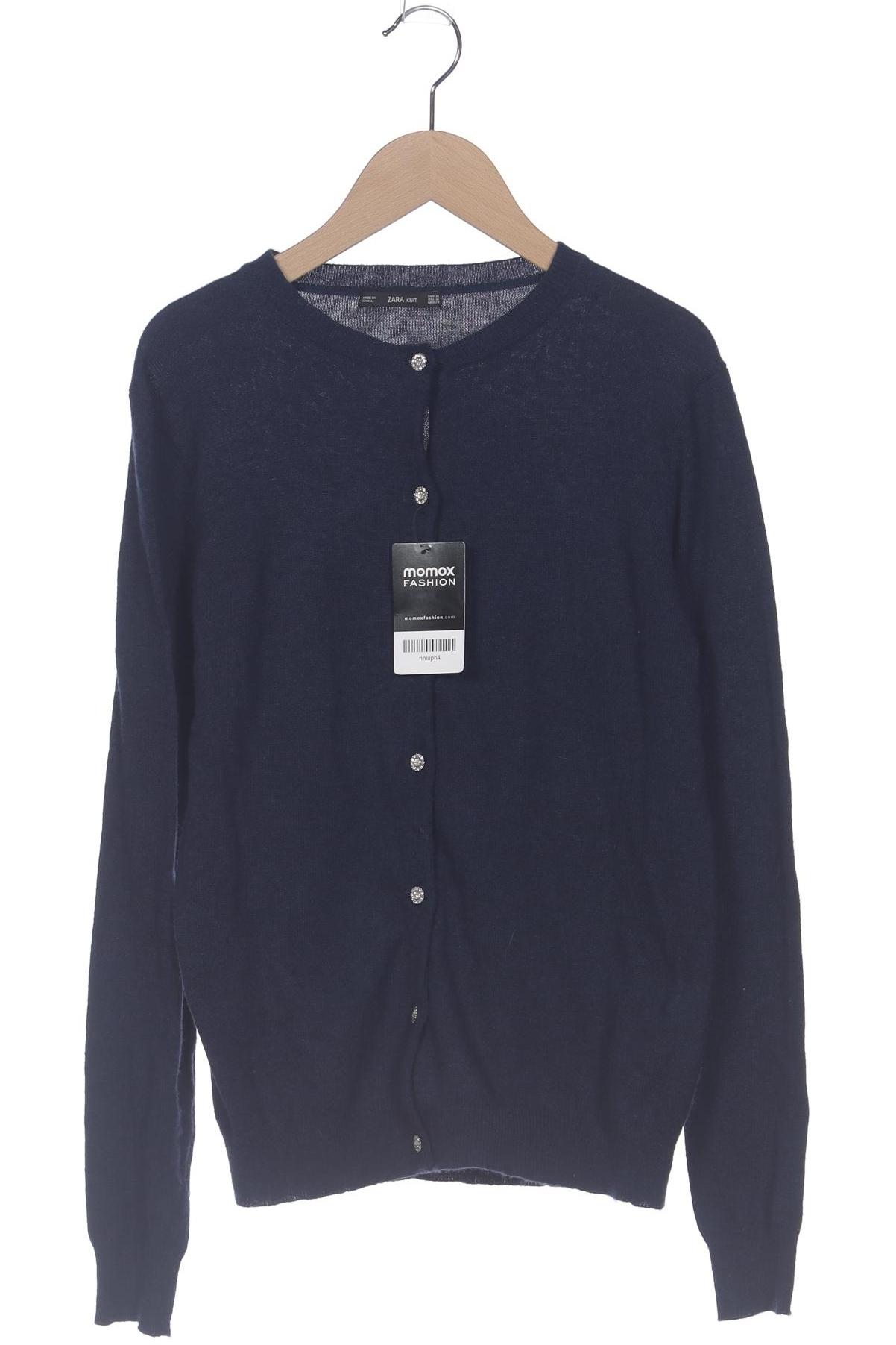 

Zara Damen Strickjacke, marineblau, Gr. 38