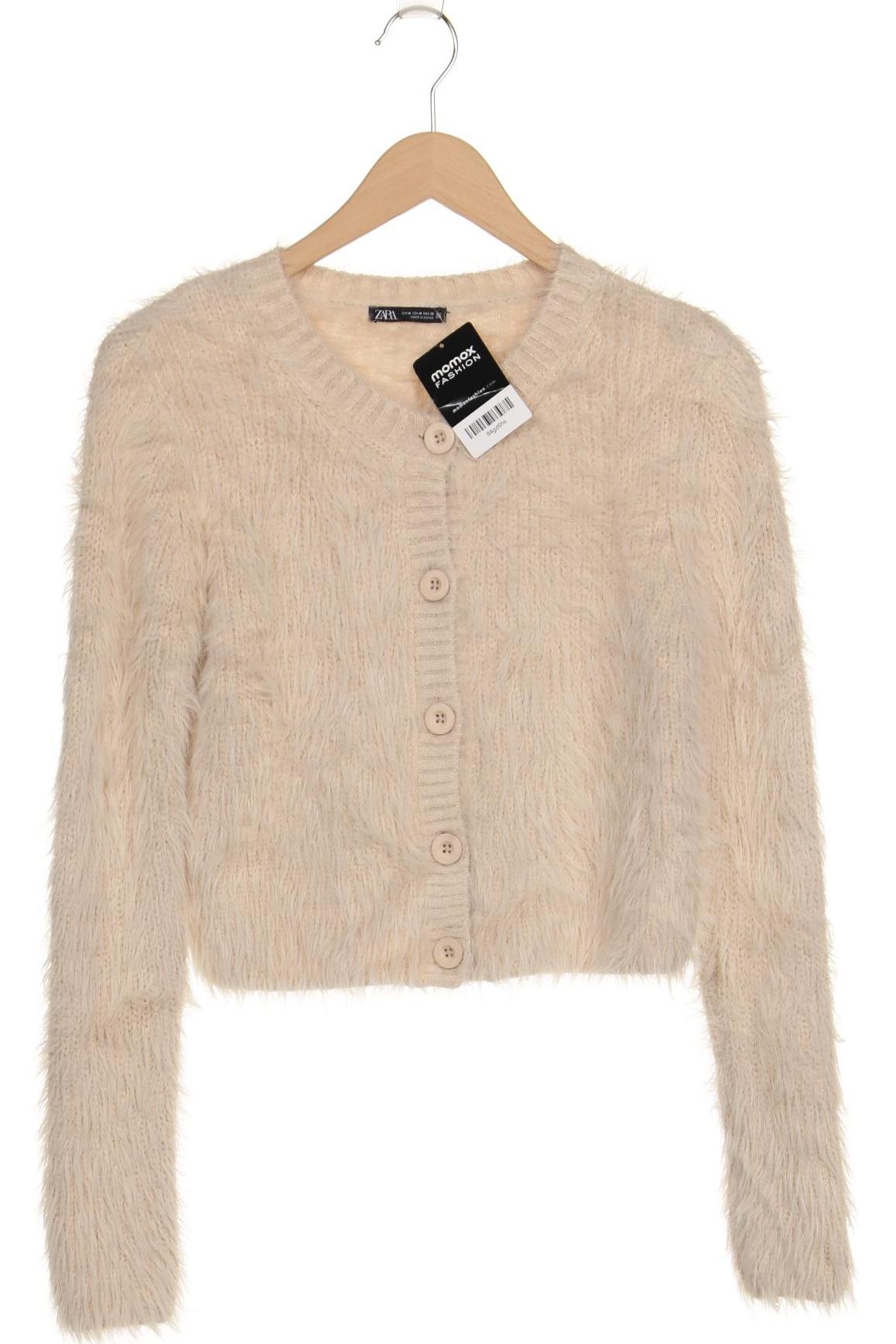 

Zara Damen Strickjacke, beige, Gr. 38