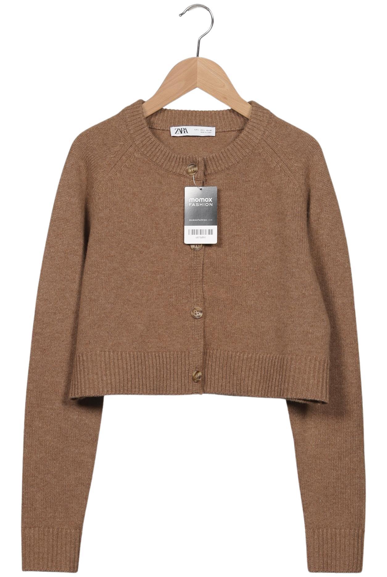 

Zara Damen Strickjacke, braun, Gr. 42
