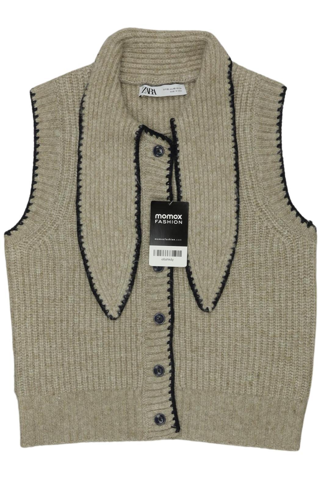 

Zara Damen Strickjacke, beige, Gr. 34