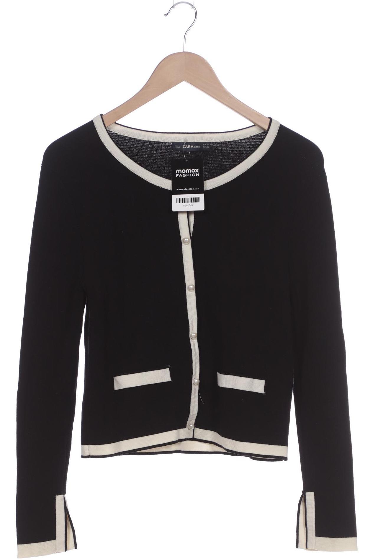 

Zara Damen Strickjacke, schwarz, Gr. 38