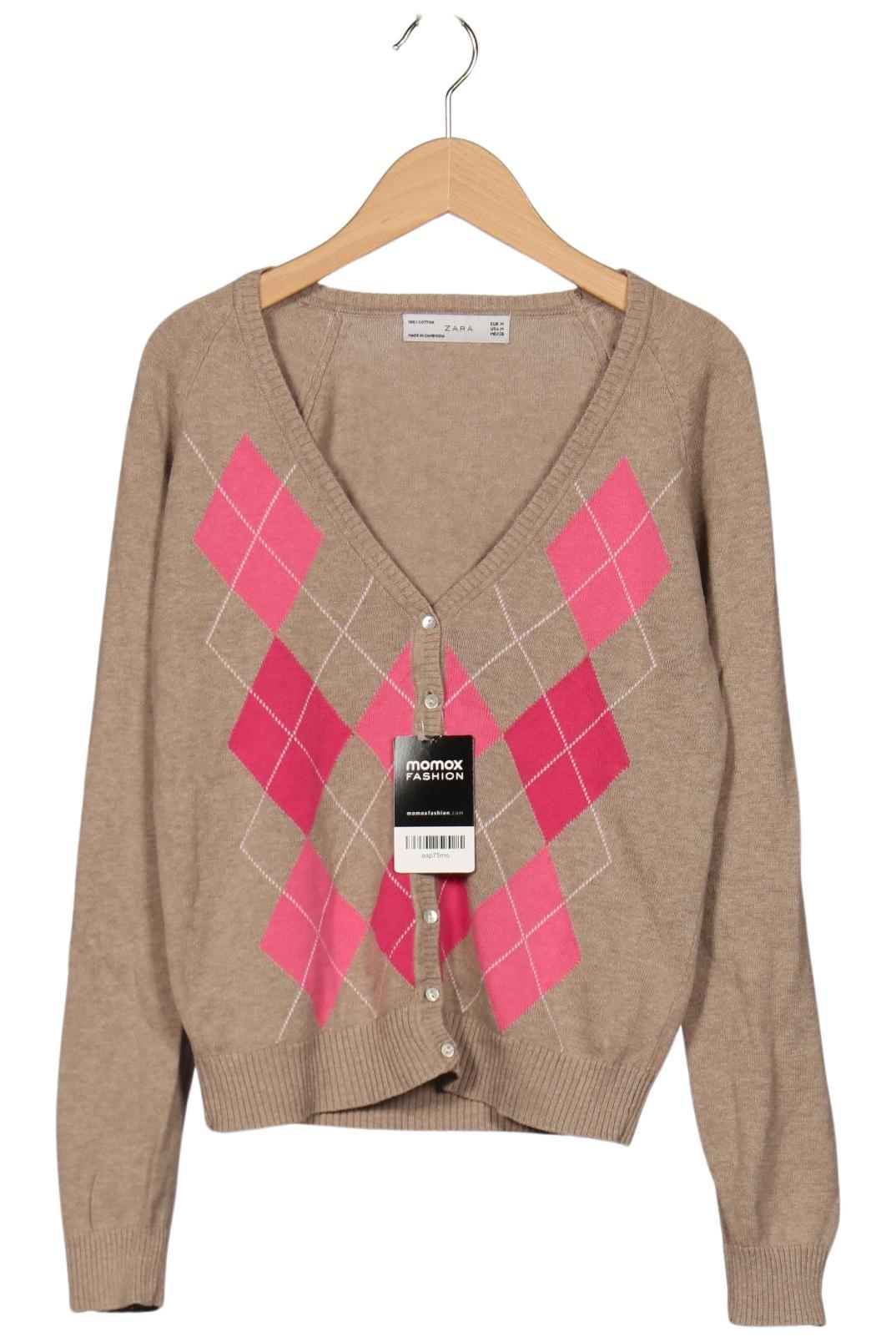 

Zara Damen Strickjacke, beige, Gr. 38