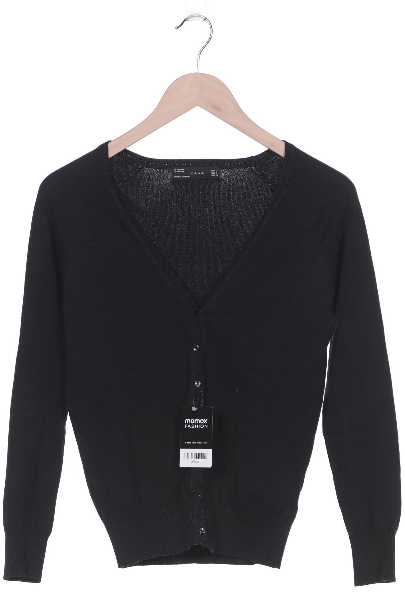 

Zara Damen Strickjacke, schwarz, Gr. 36