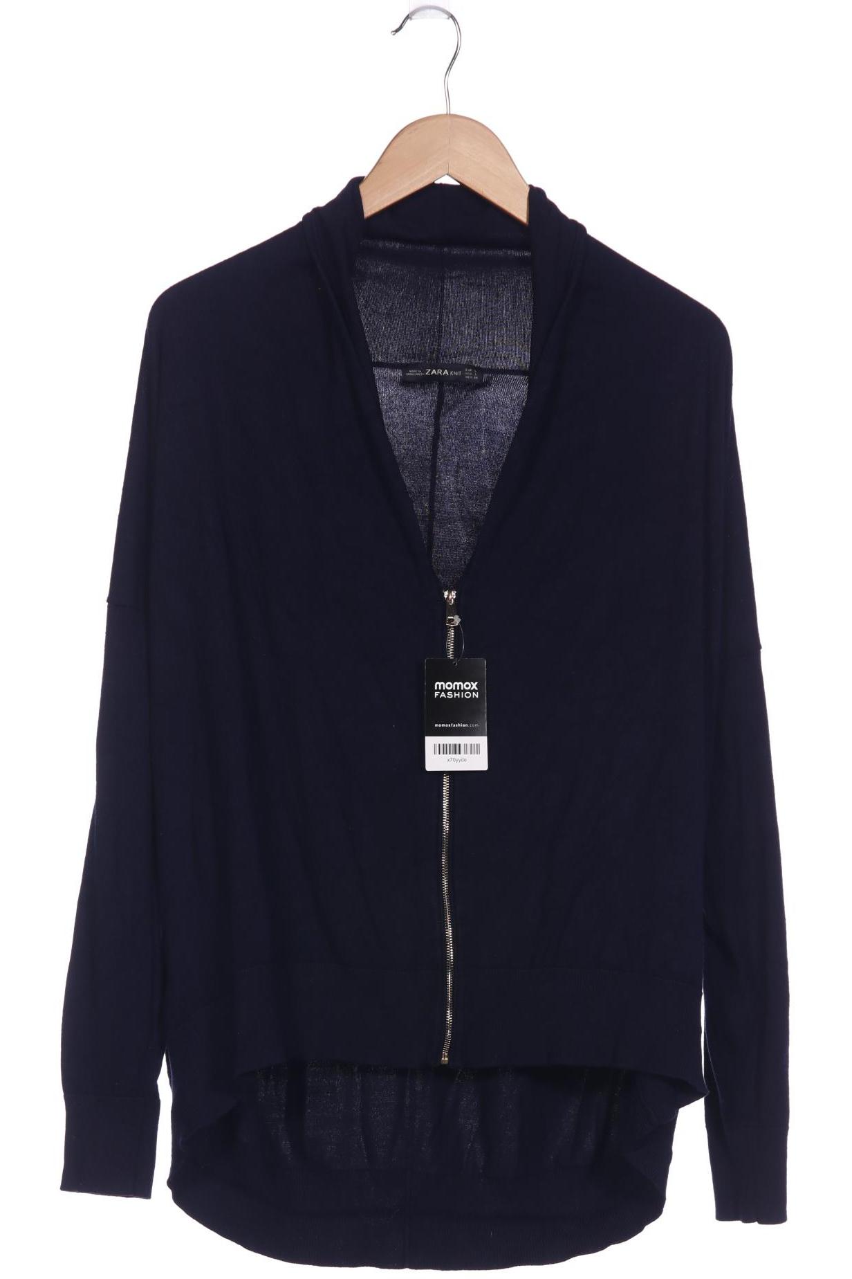 

Zara Damen Strickjacke, marineblau, Gr. 42