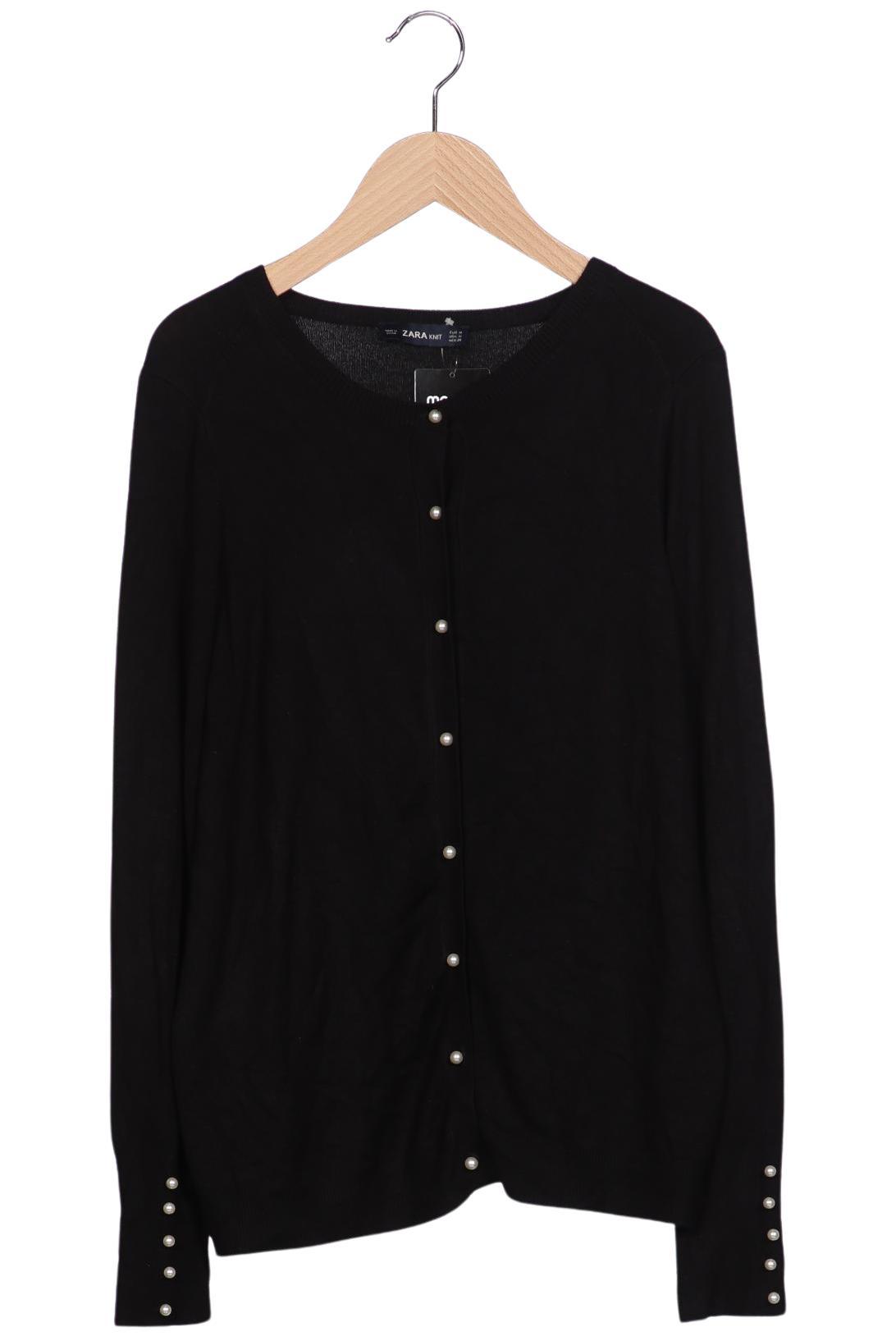 

Zara Damen Strickjacke, schwarz, Gr. 38