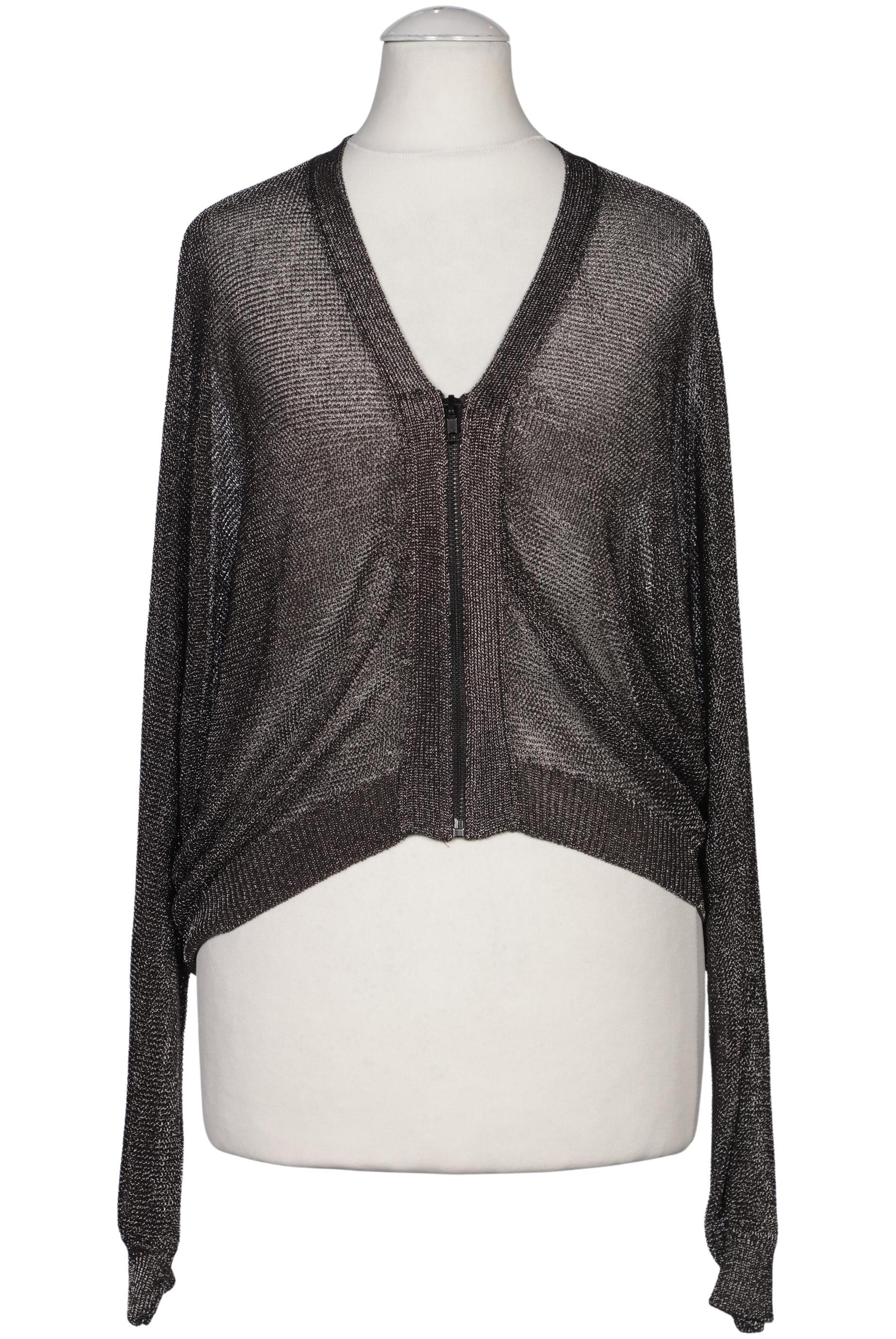 

Zara Damen Strickjacke, silber, Gr. 36