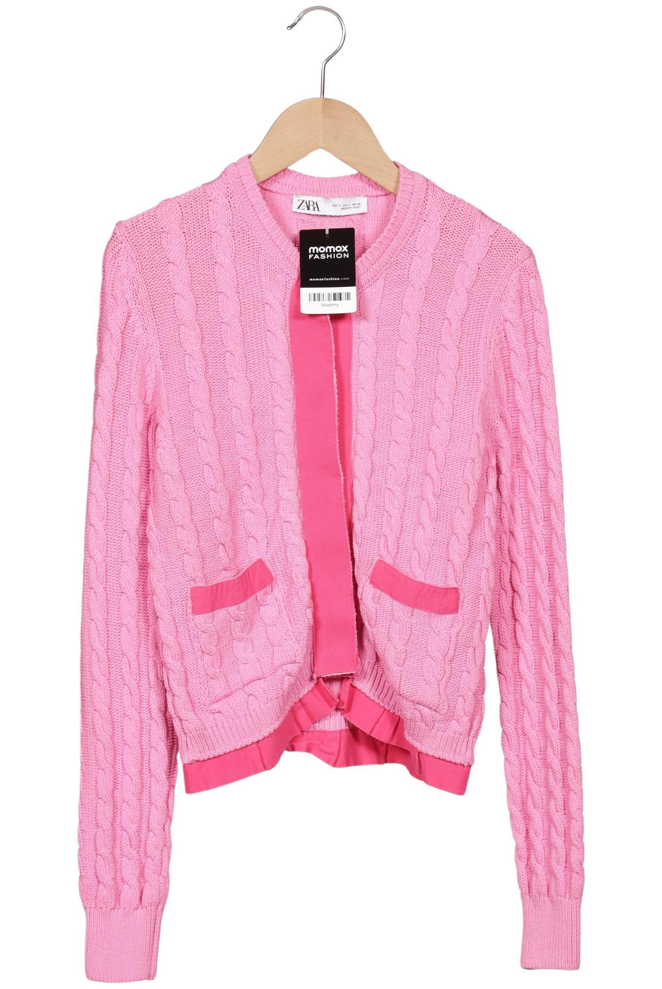 

Zara Damen Strickjacke, pink, Gr. 36