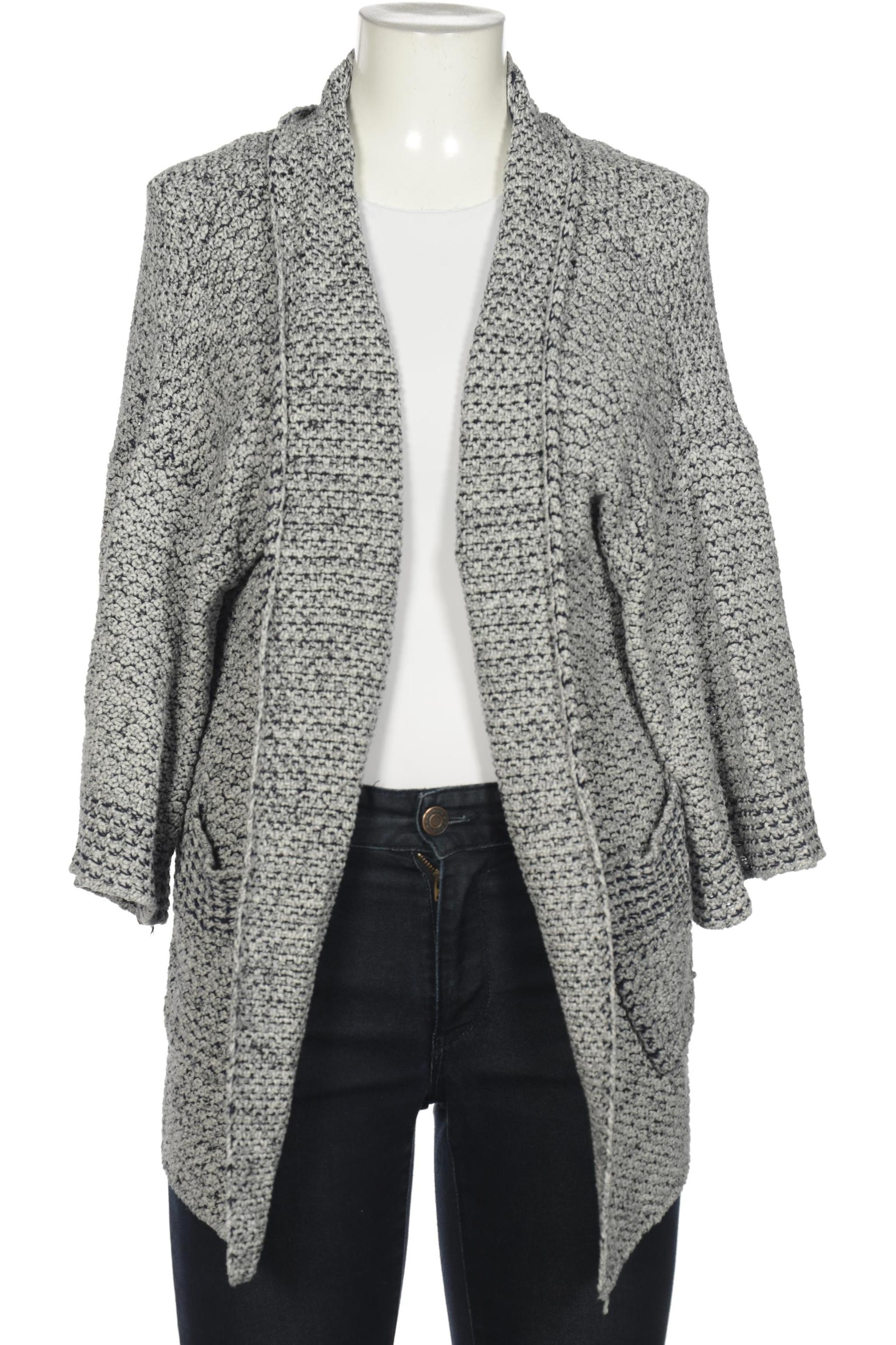 

ZARA Damen Strickjacke, grau