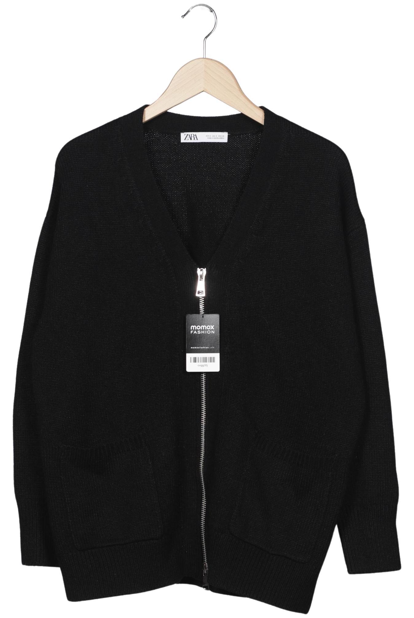 

Zara Damen Strickjacke, schwarz, Gr. 36