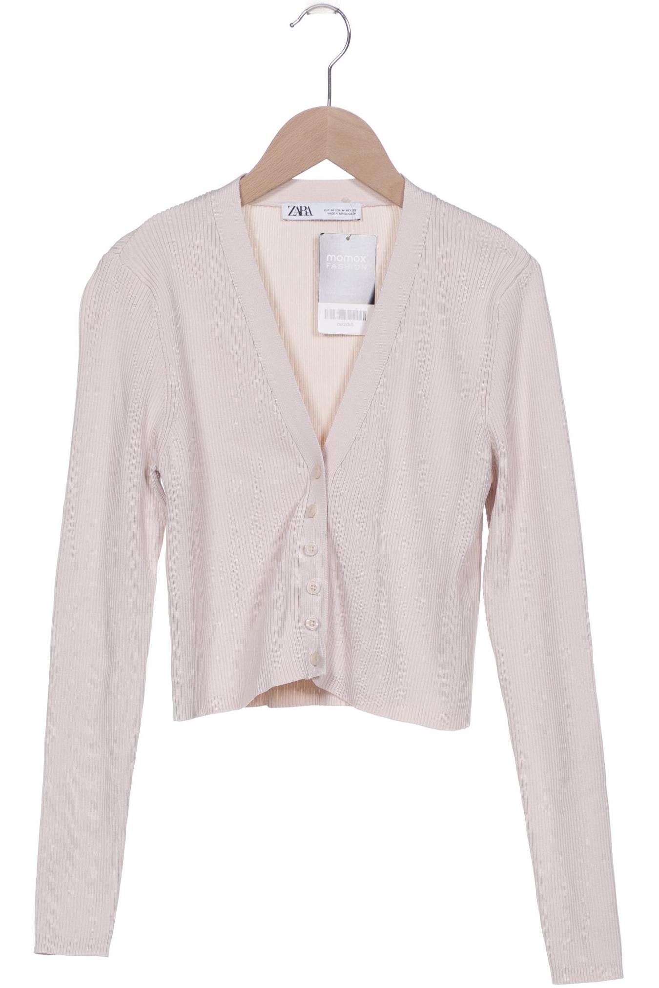 

ZARA Damen Strickjacke, beige