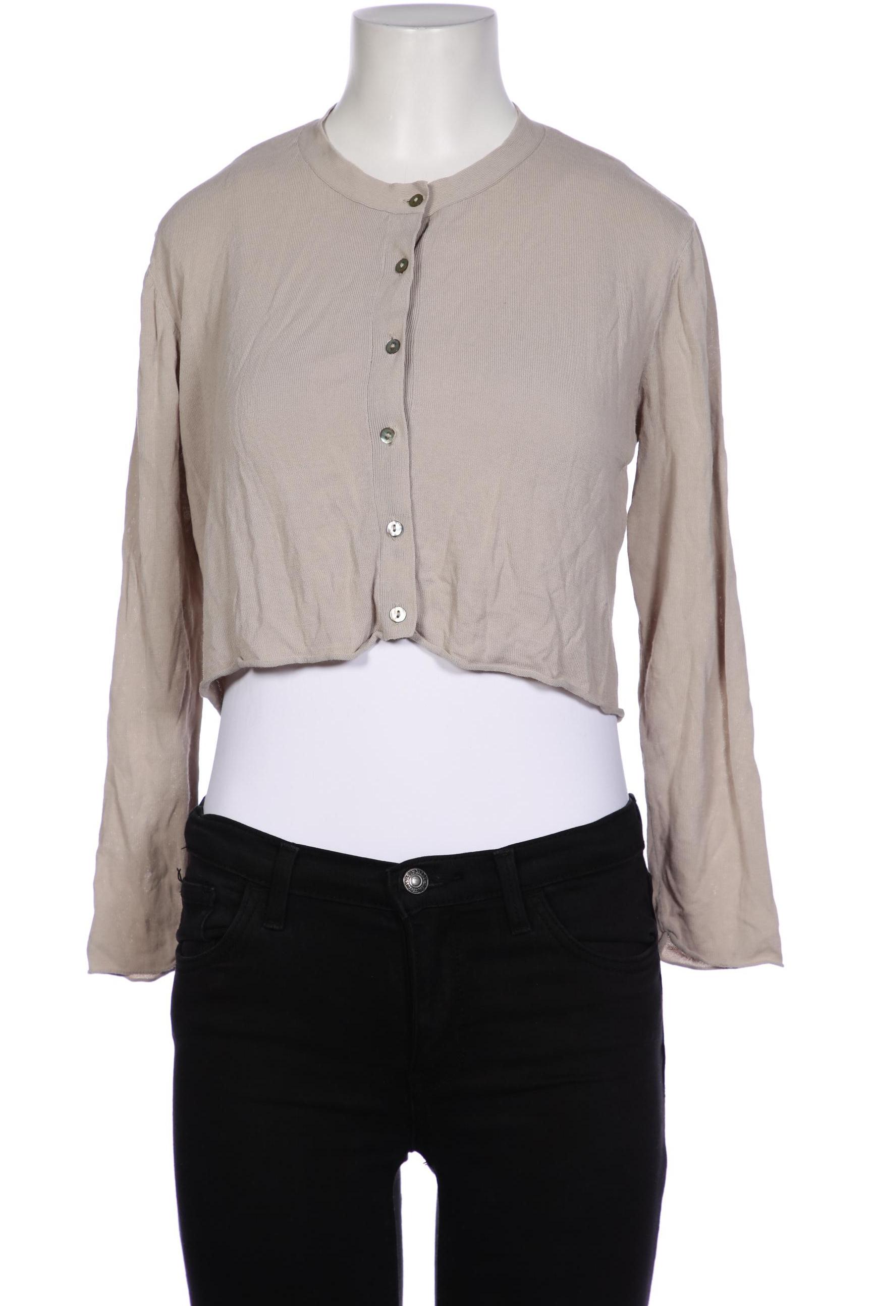 

ZARA Damen Strickjacke, beige