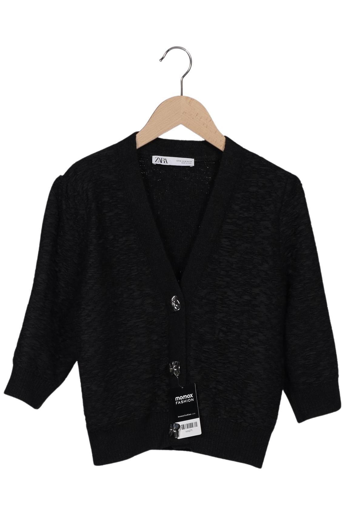 

Zara Damen Strickjacke, schwarz, Gr. 38