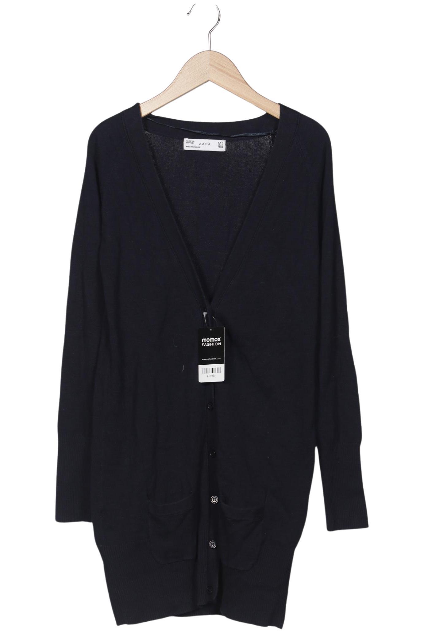 

Zara Damen Strickjacke, marineblau, Gr. 38