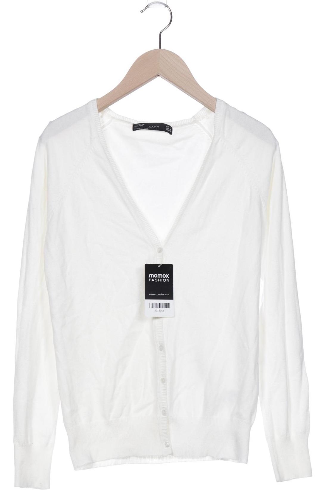 

Zara Damen Strickjacke, cremeweiß, Gr. 38