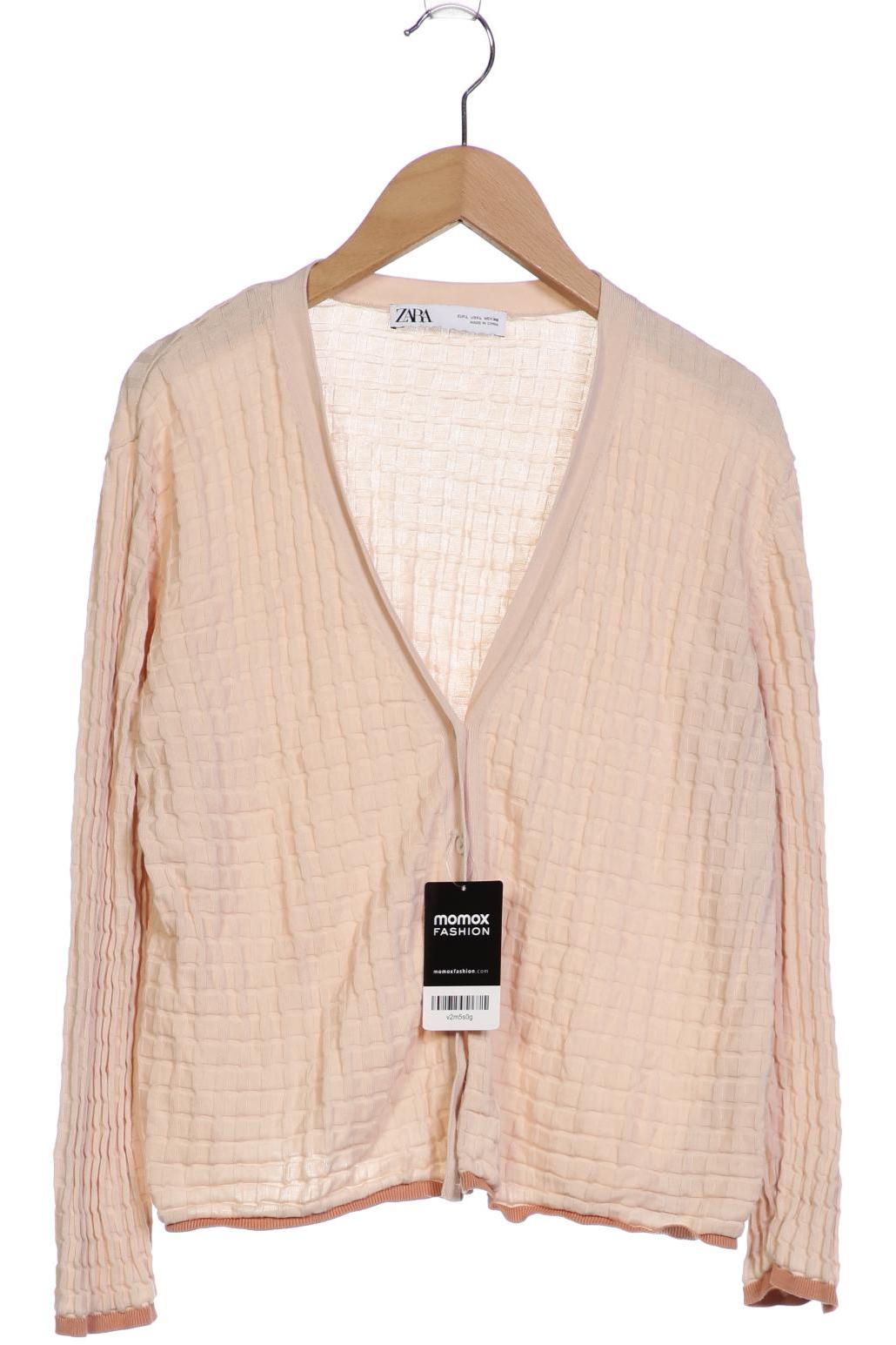

ZARA Damen Strickjacke, beige