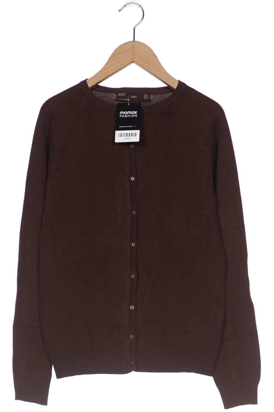 

ZARA Damen Strickjacke, braun