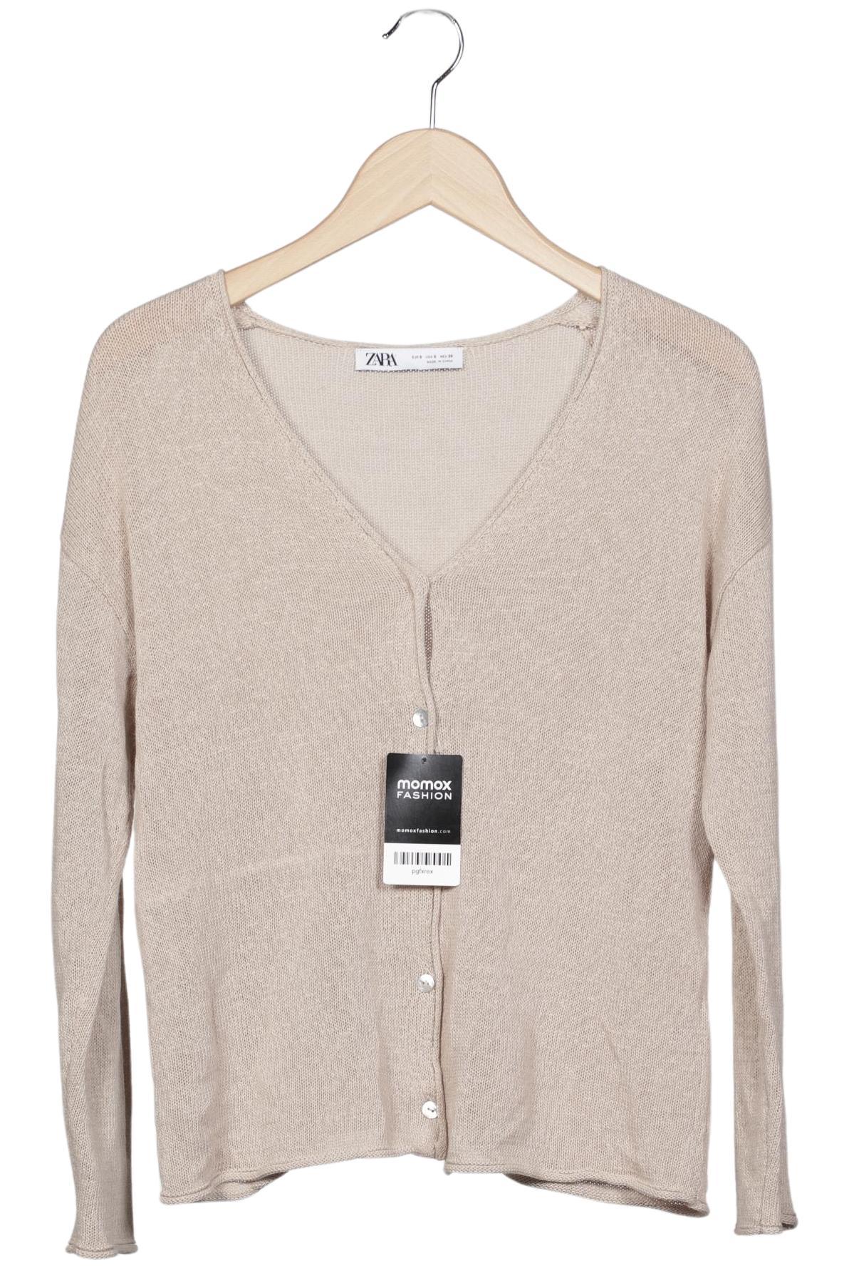 

Zara Damen Strickjacke, beige, Gr. 36