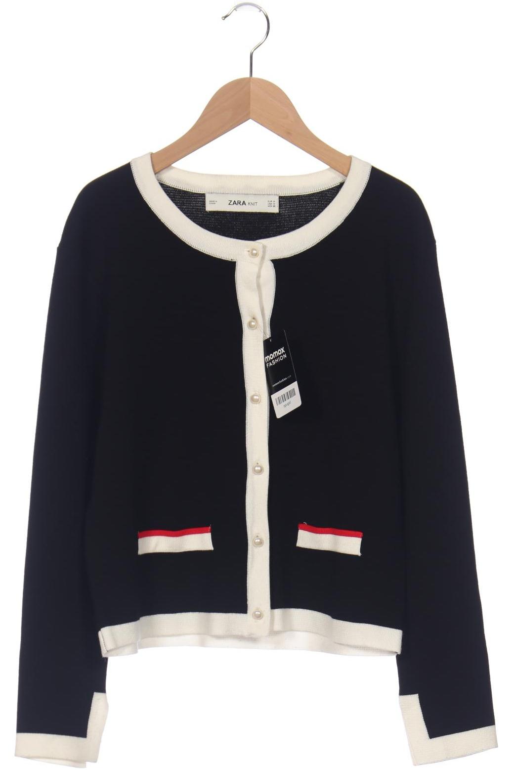 

ZARA Damen Strickjacke, schwarz