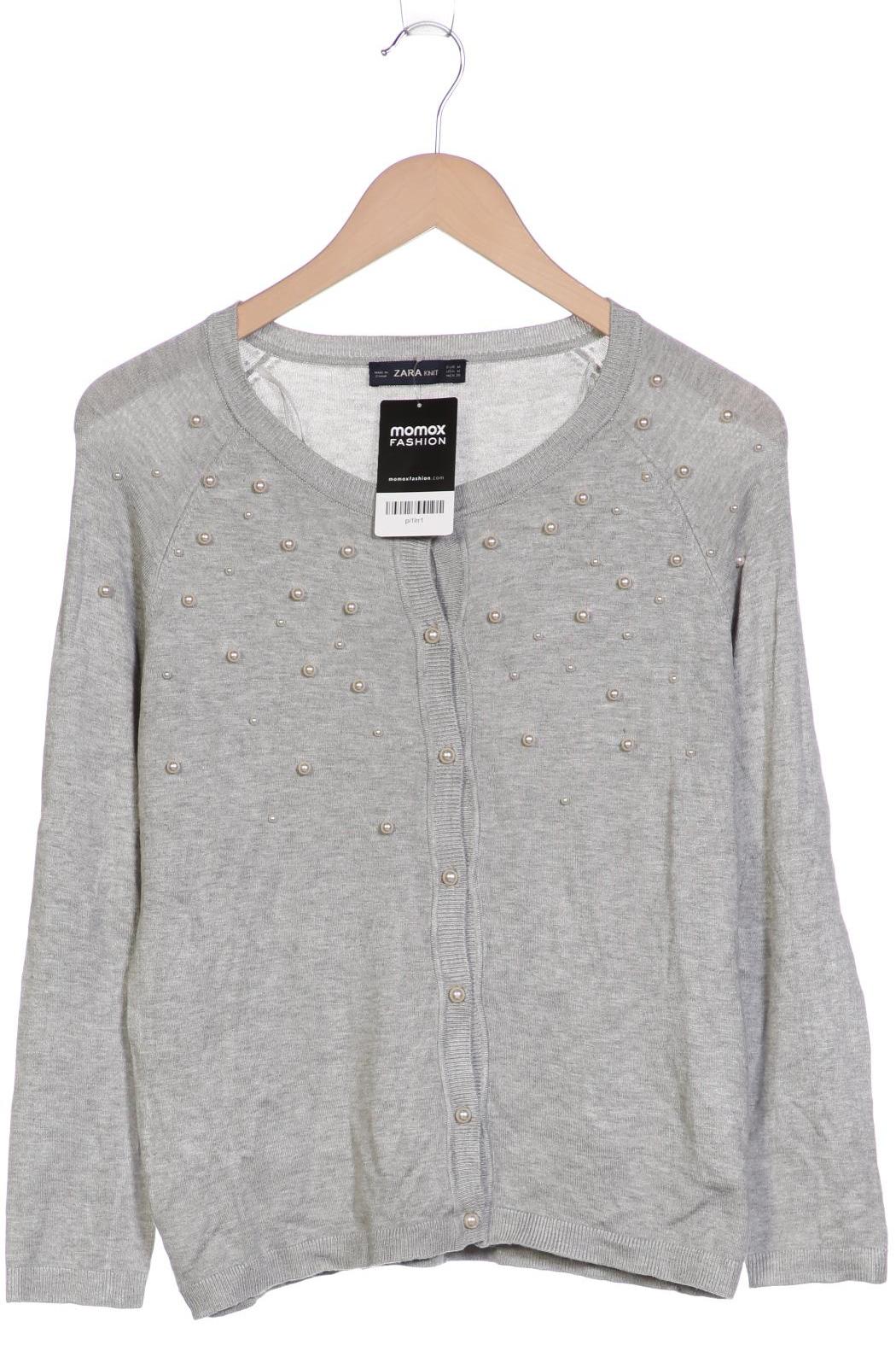 

ZARA Damen Strickjacke, grau