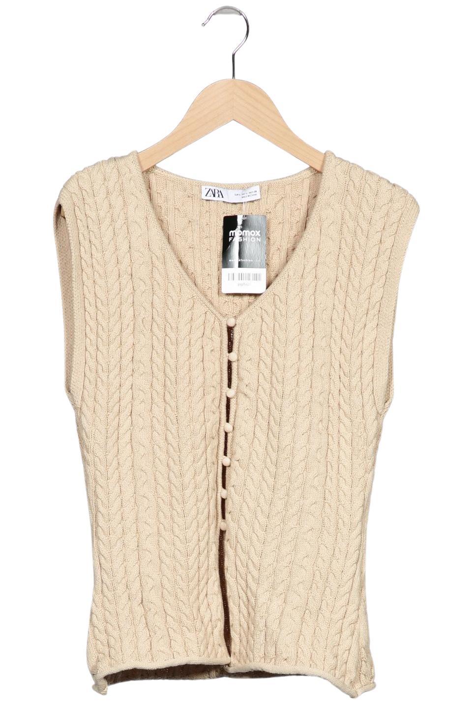 

Zara Damen Strickjacke, beige, Gr. 42