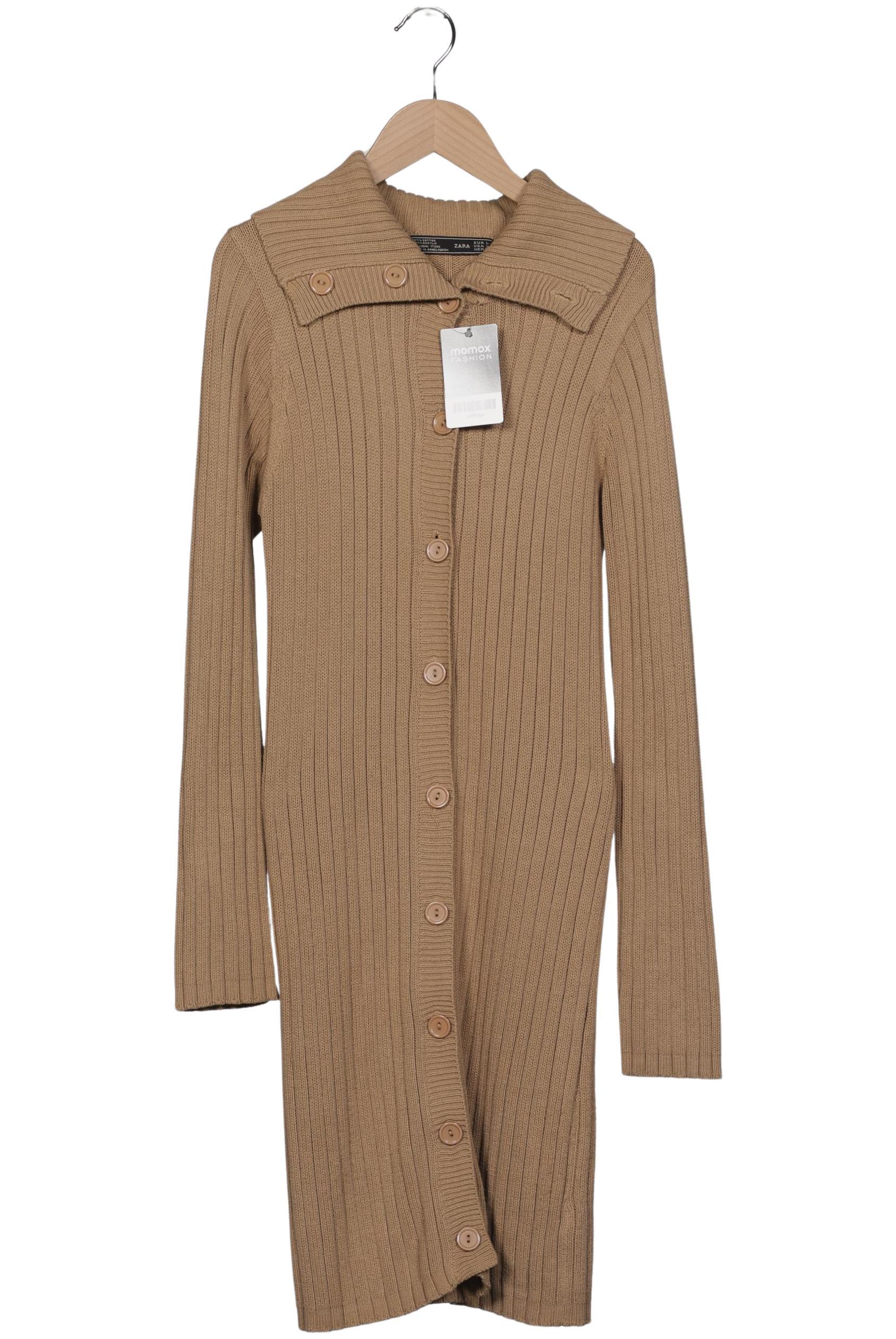 

Zara Damen Strickjacke, beige, Gr. 42