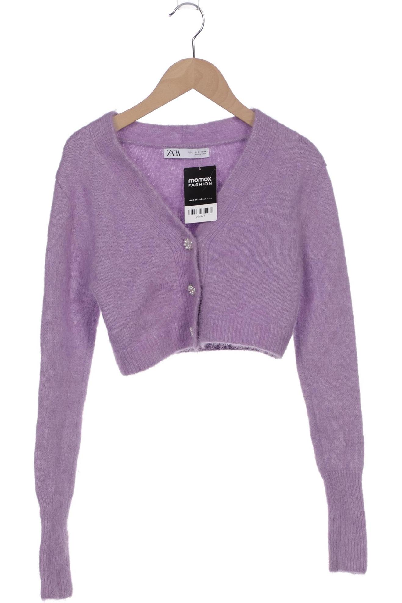 

Zara Damen Strickjacke, flieder, Gr. 36