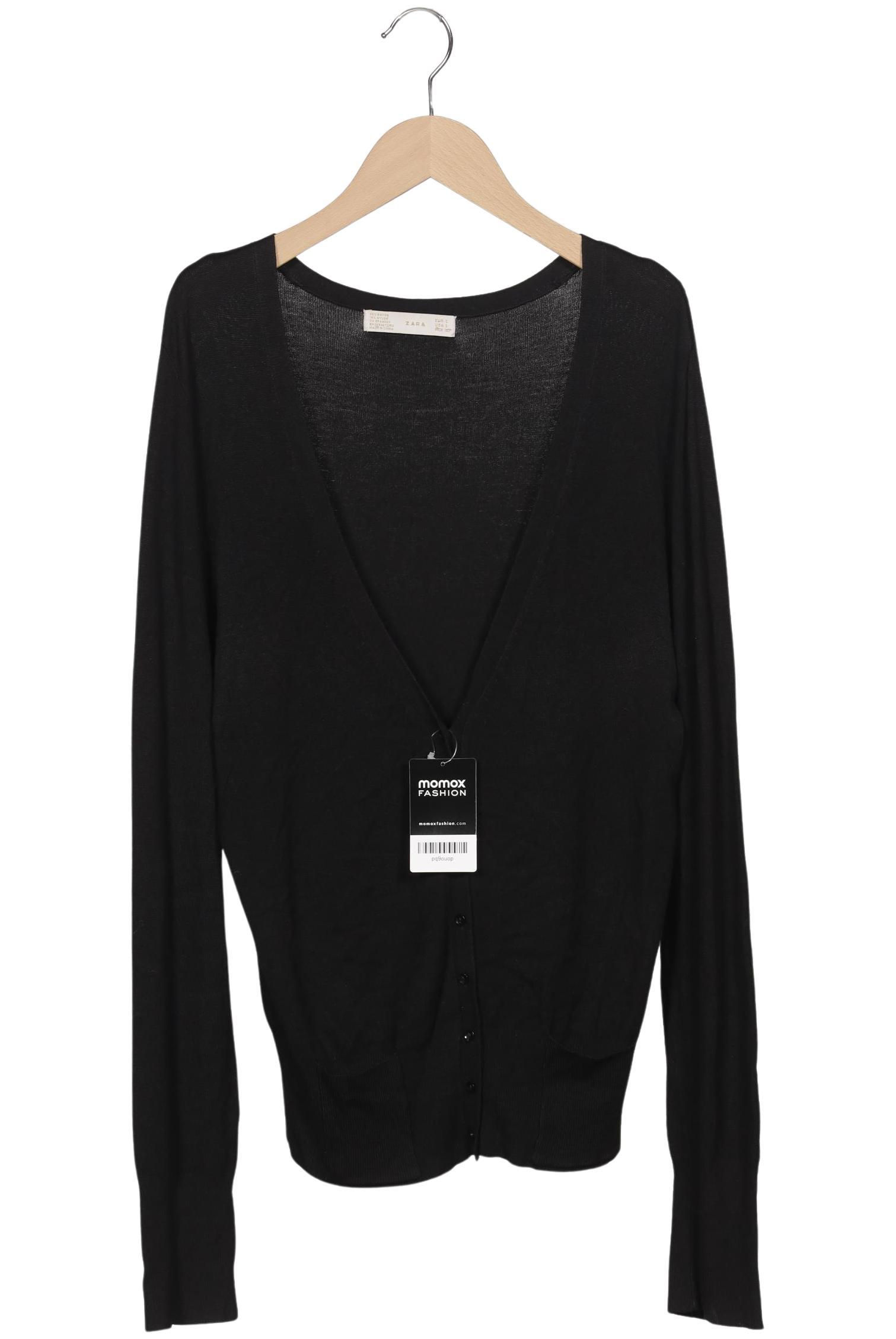 

Zara Damen Strickjacke, schwarz, Gr. 42