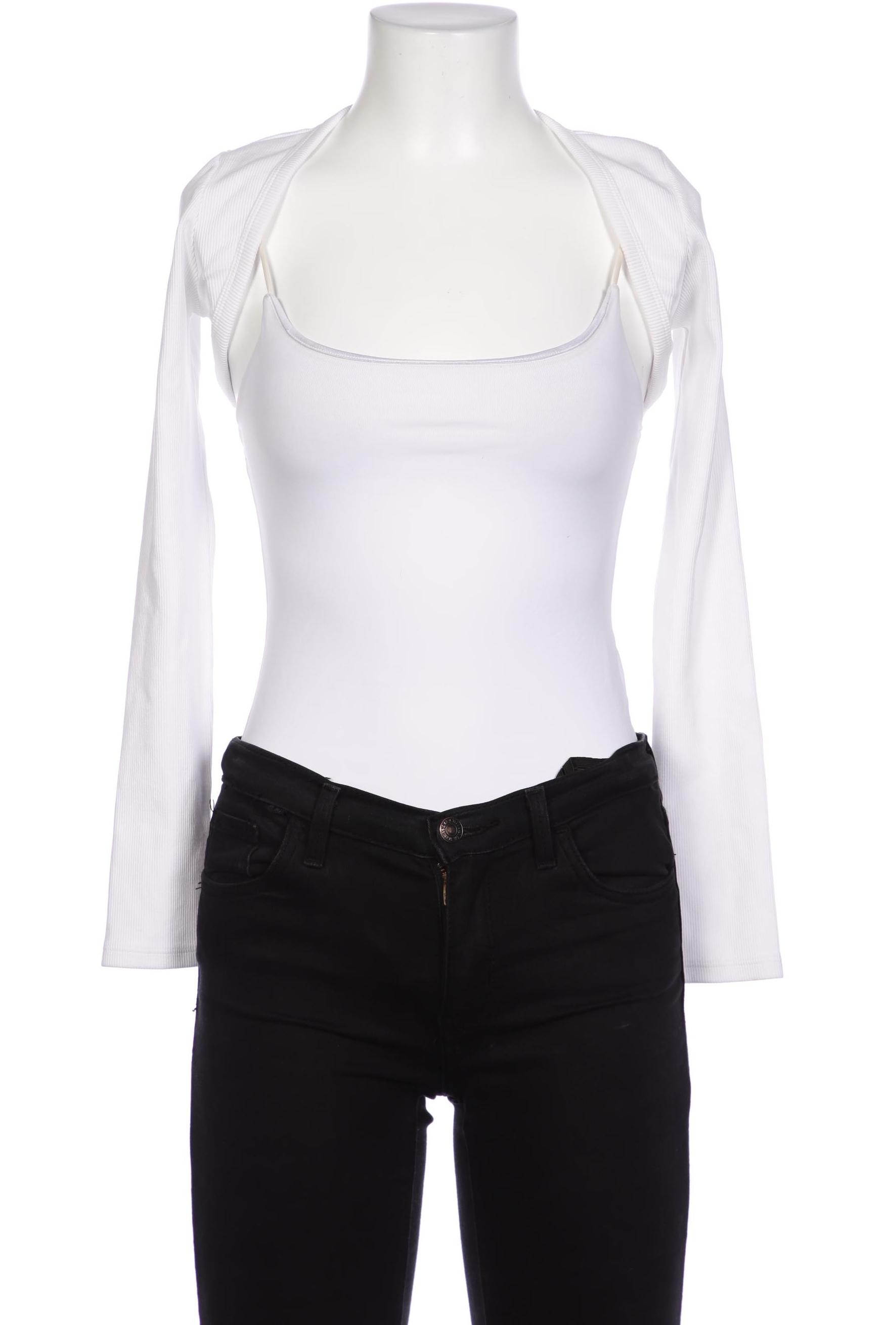 

Zara Damen Strickjacke, weiß, Gr. 36