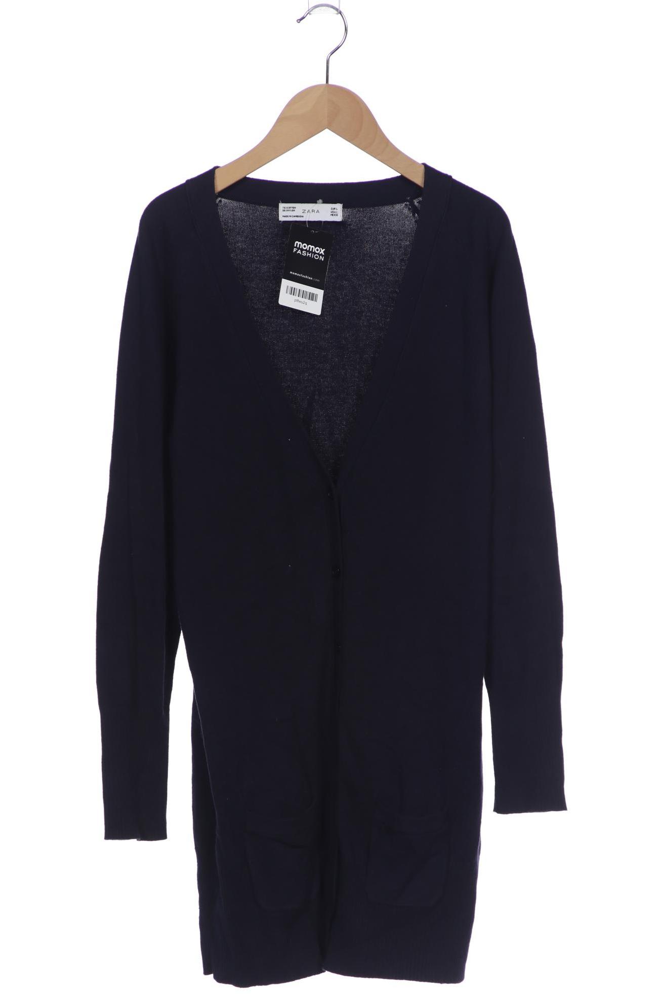 

Zara Damen Strickjacke, marineblau, Gr. 42