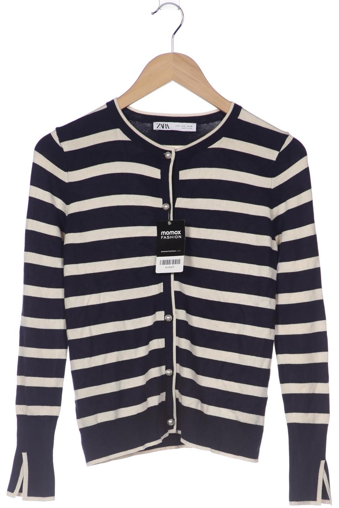 

Zara Damen Strickjacke, marineblau, Gr. 36