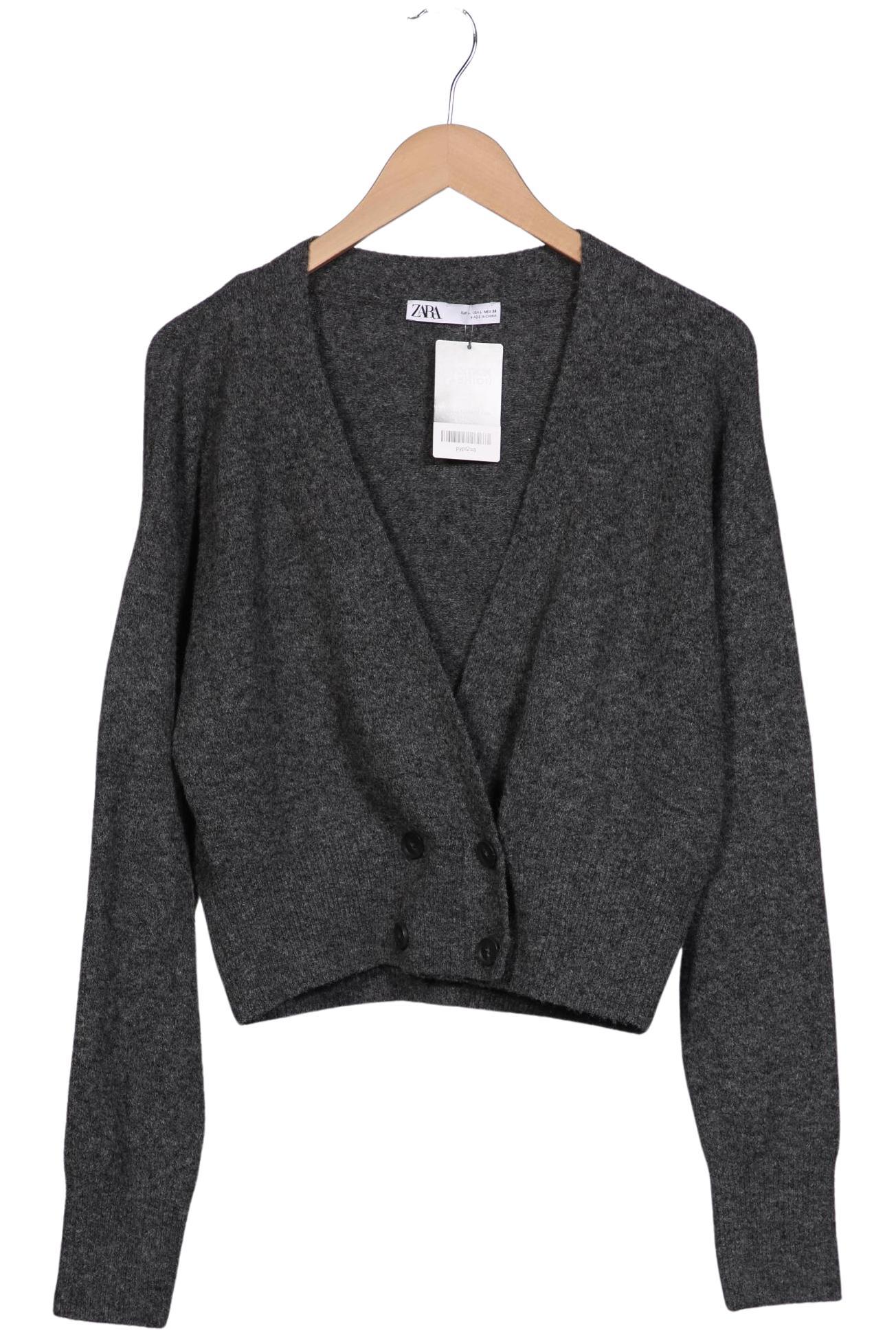 

Zara Damen Strickjacke, grau, Gr. 42