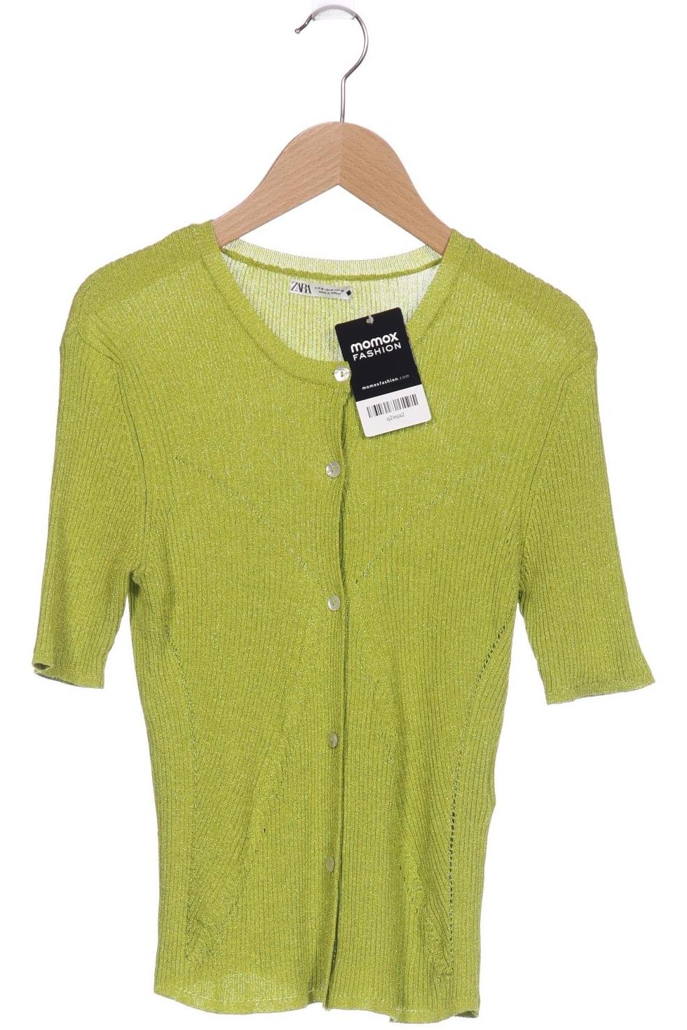 

Zara Damen Strickjacke, hellgrün, Gr. 38