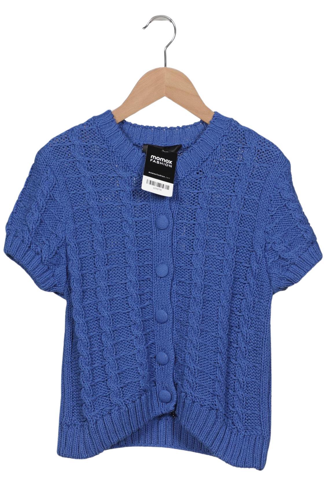 

Zara Damen Strickjacke, blau, Gr. 36