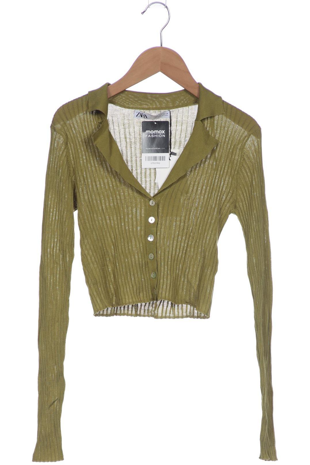 

Zara Damen Strickjacke, grün, Gr. 36