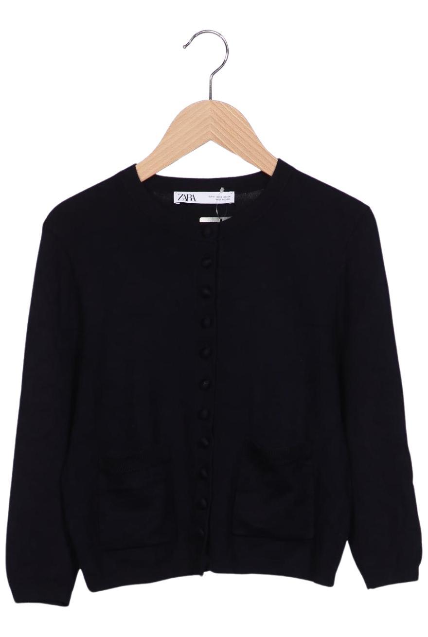 

Zara Damen Strickjacke, marineblau, Gr. 36