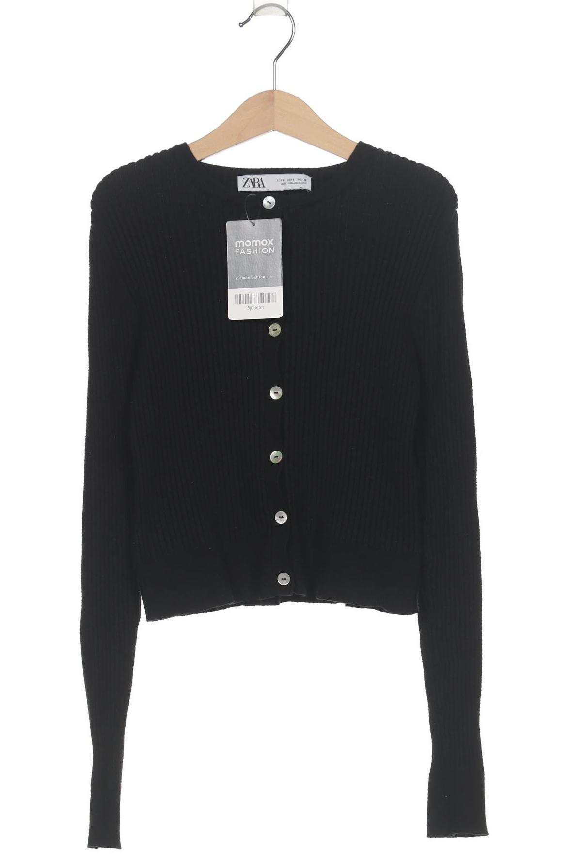 

Zara Damen Strickjacke, schwarz, Gr. 36