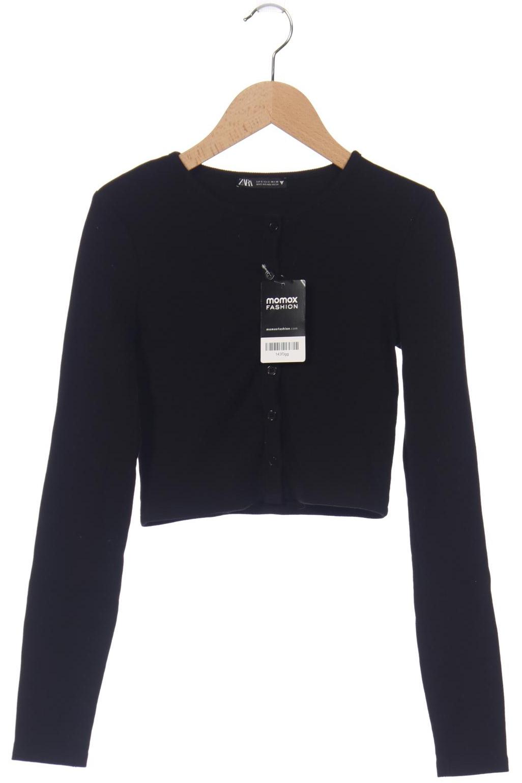 

Zara Damen Strickjacke, schwarz, Gr. 36