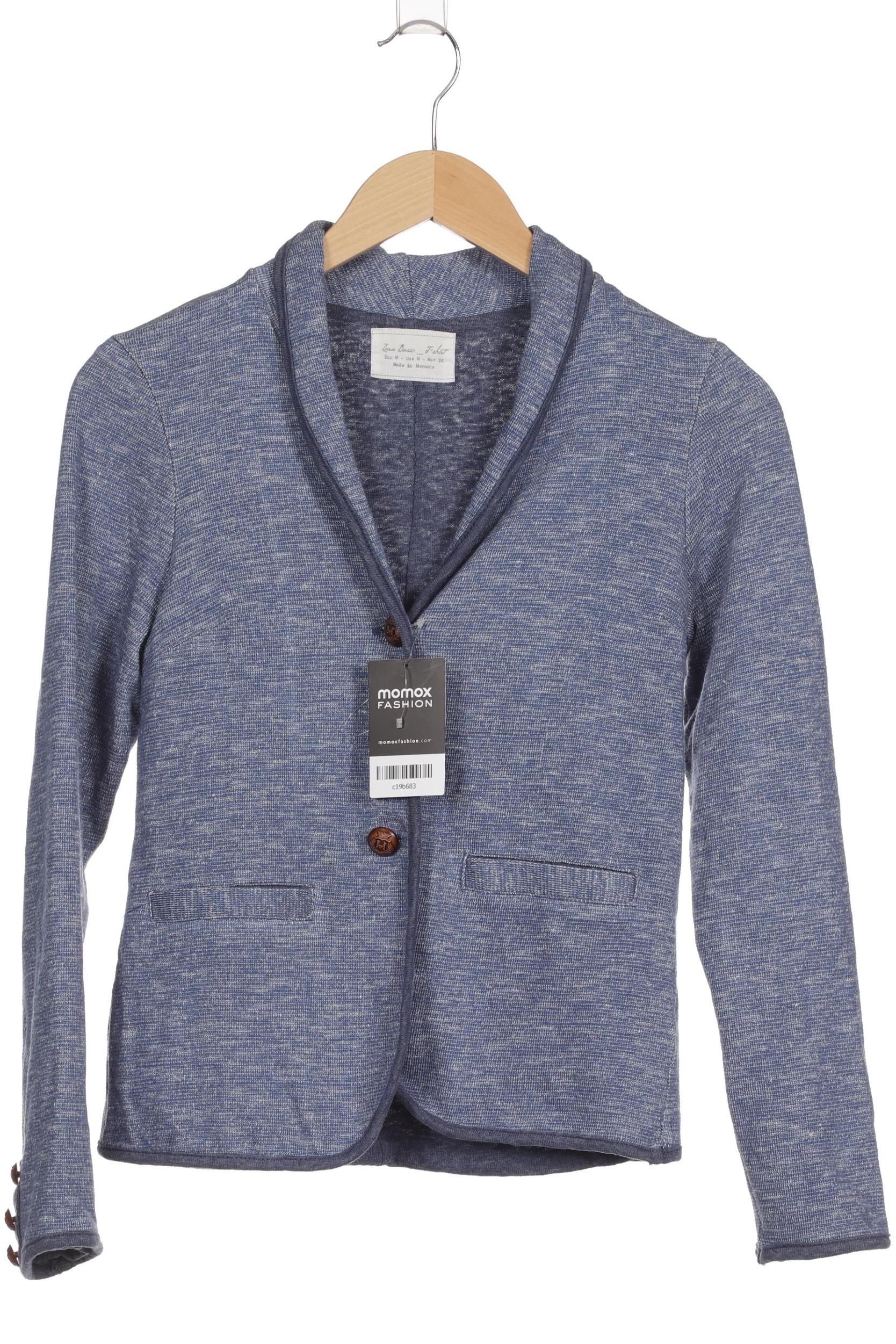 

Zara Damen Strickjacke, blau, Gr. 38