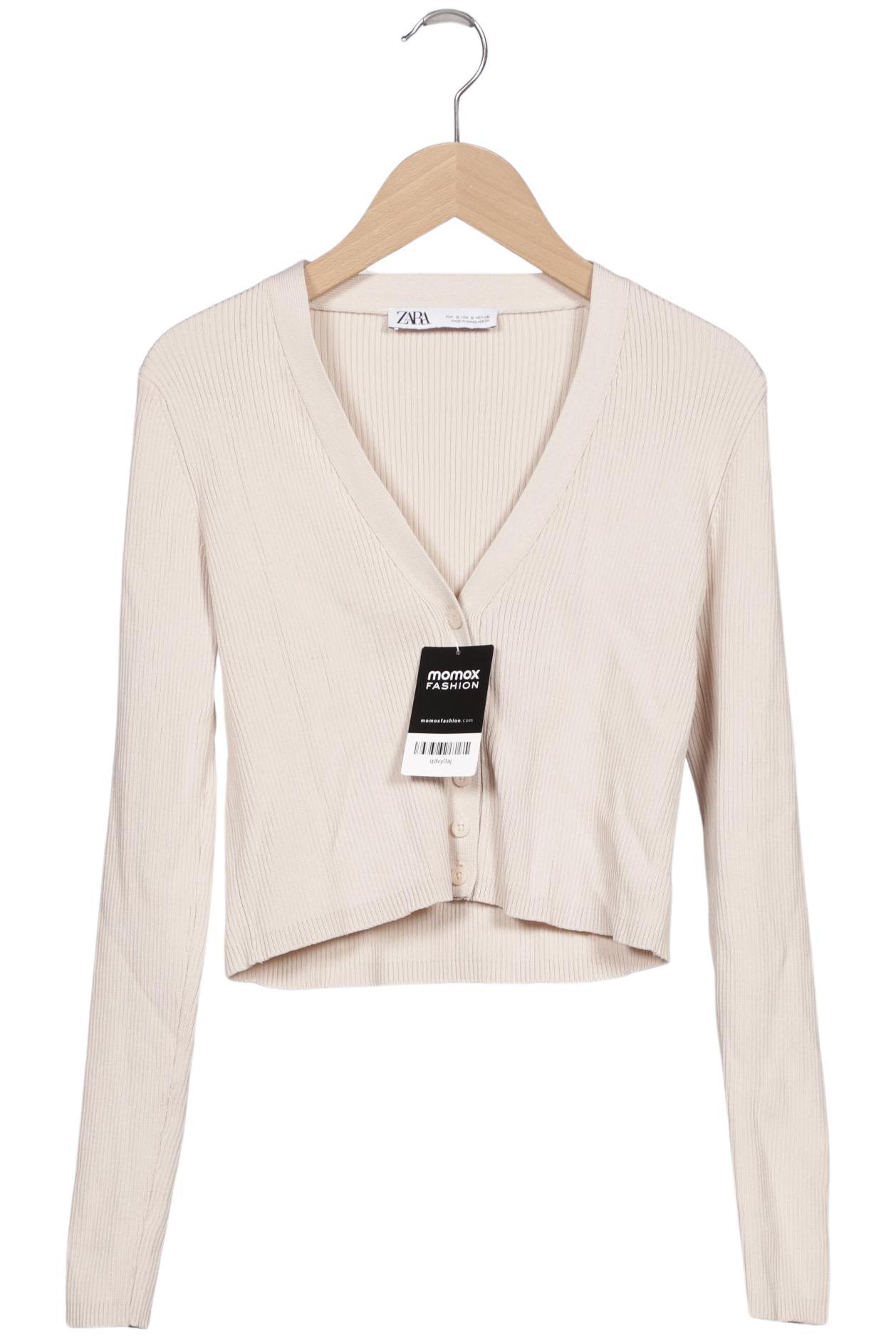 

Zara Damen Strickjacke, beige, Gr. 36