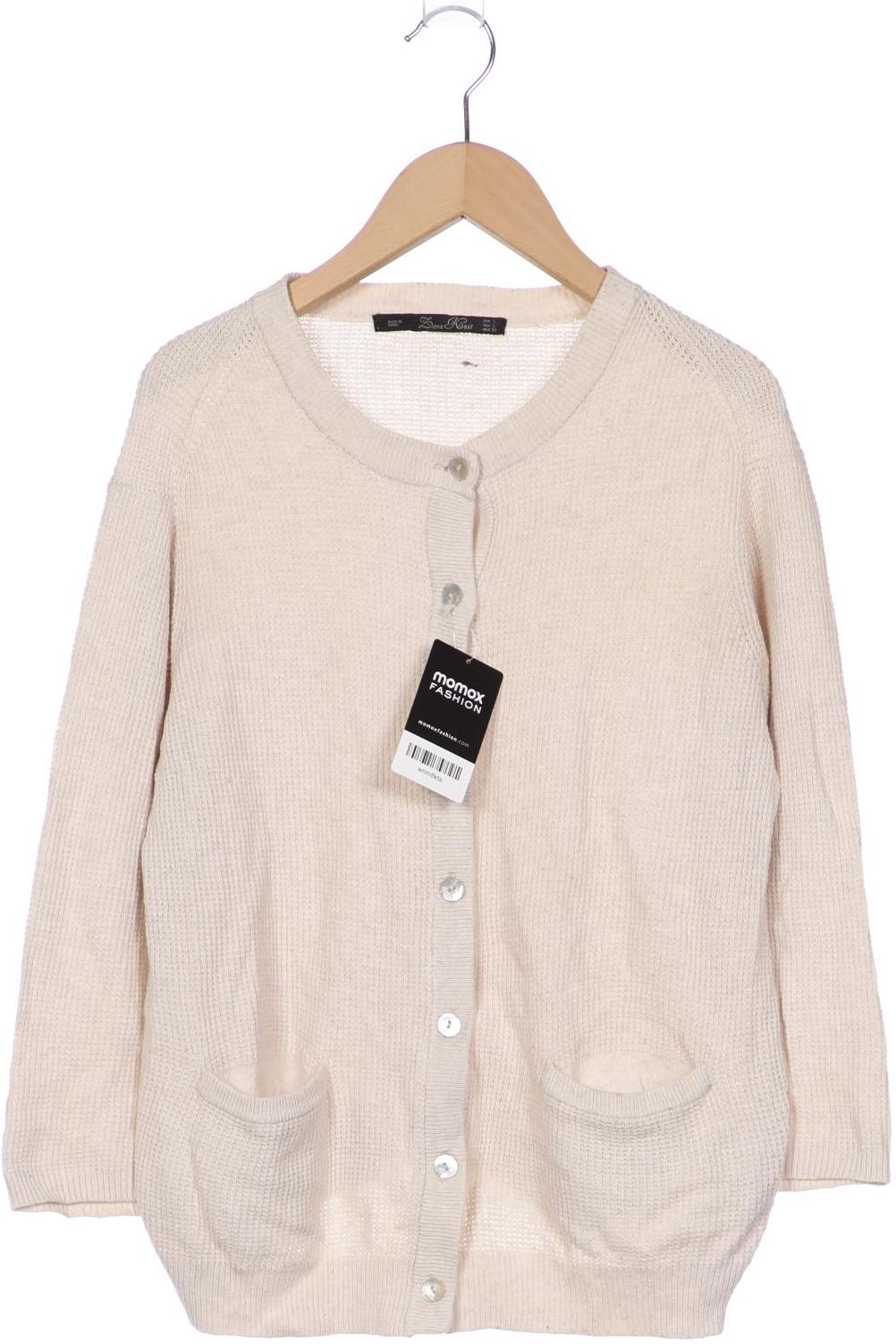 

ZARA Damen Strickjacke, beige