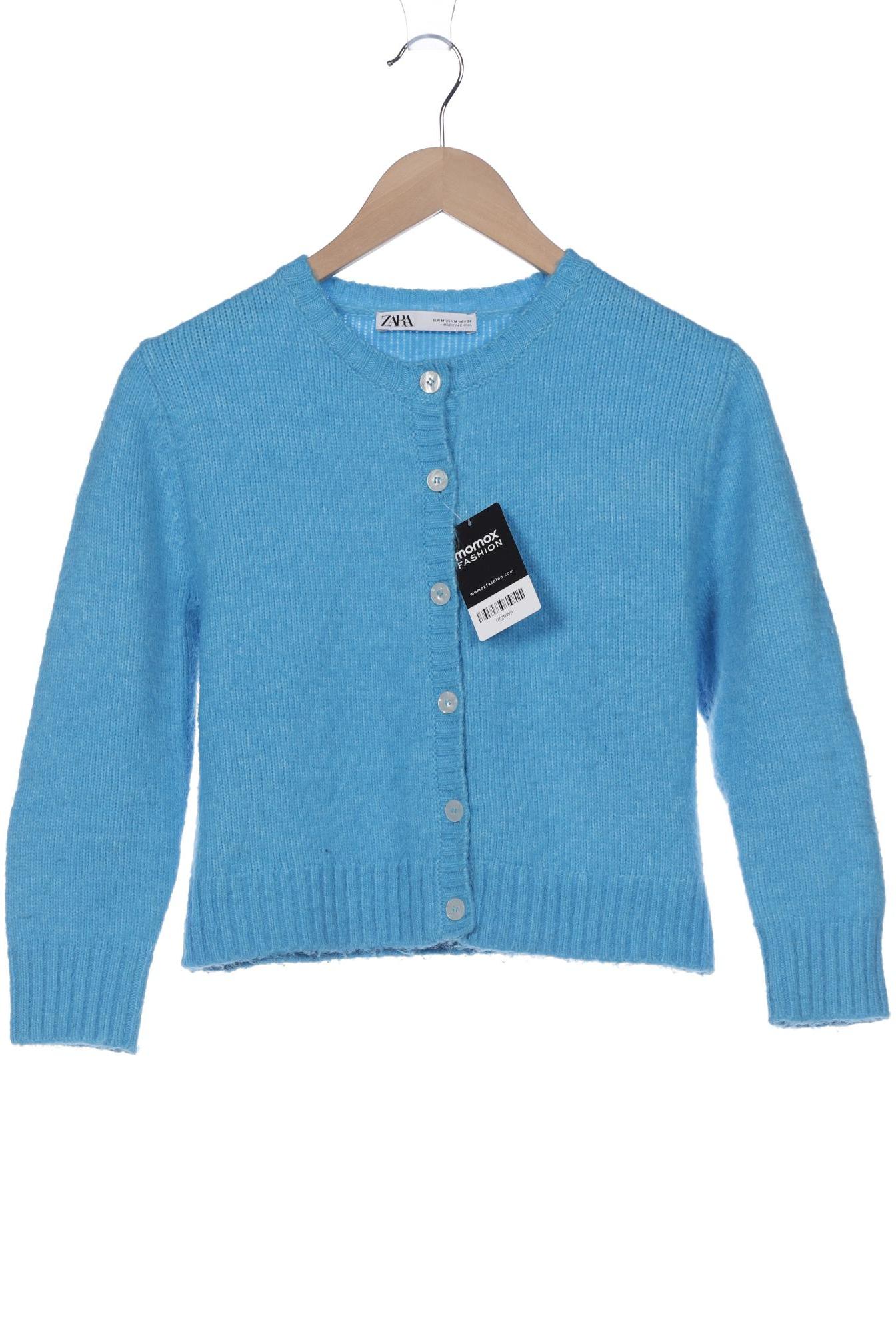 

ZARA Damen Strickjacke, blau