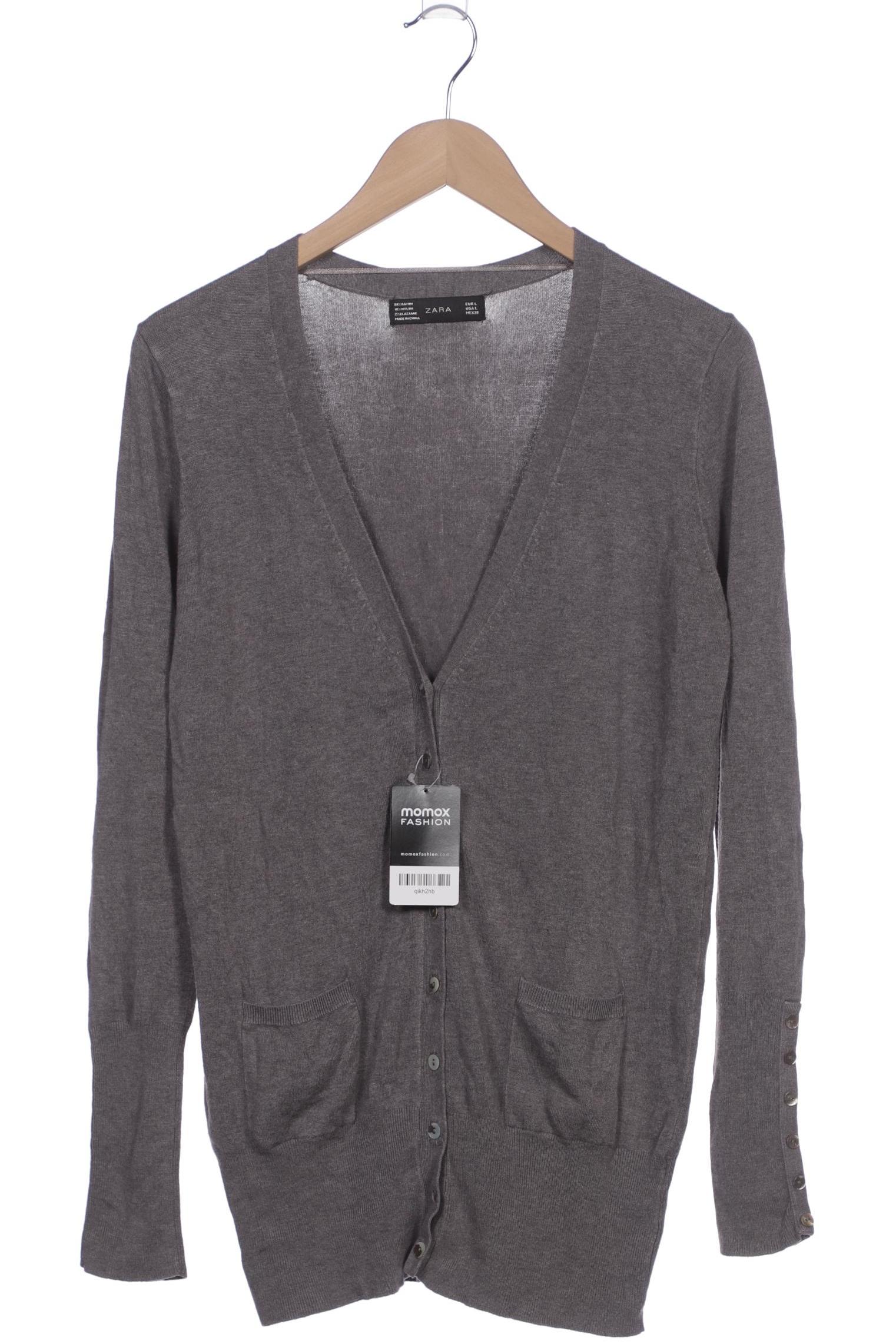 

Zara Damen Strickjacke, grau, Gr. 42