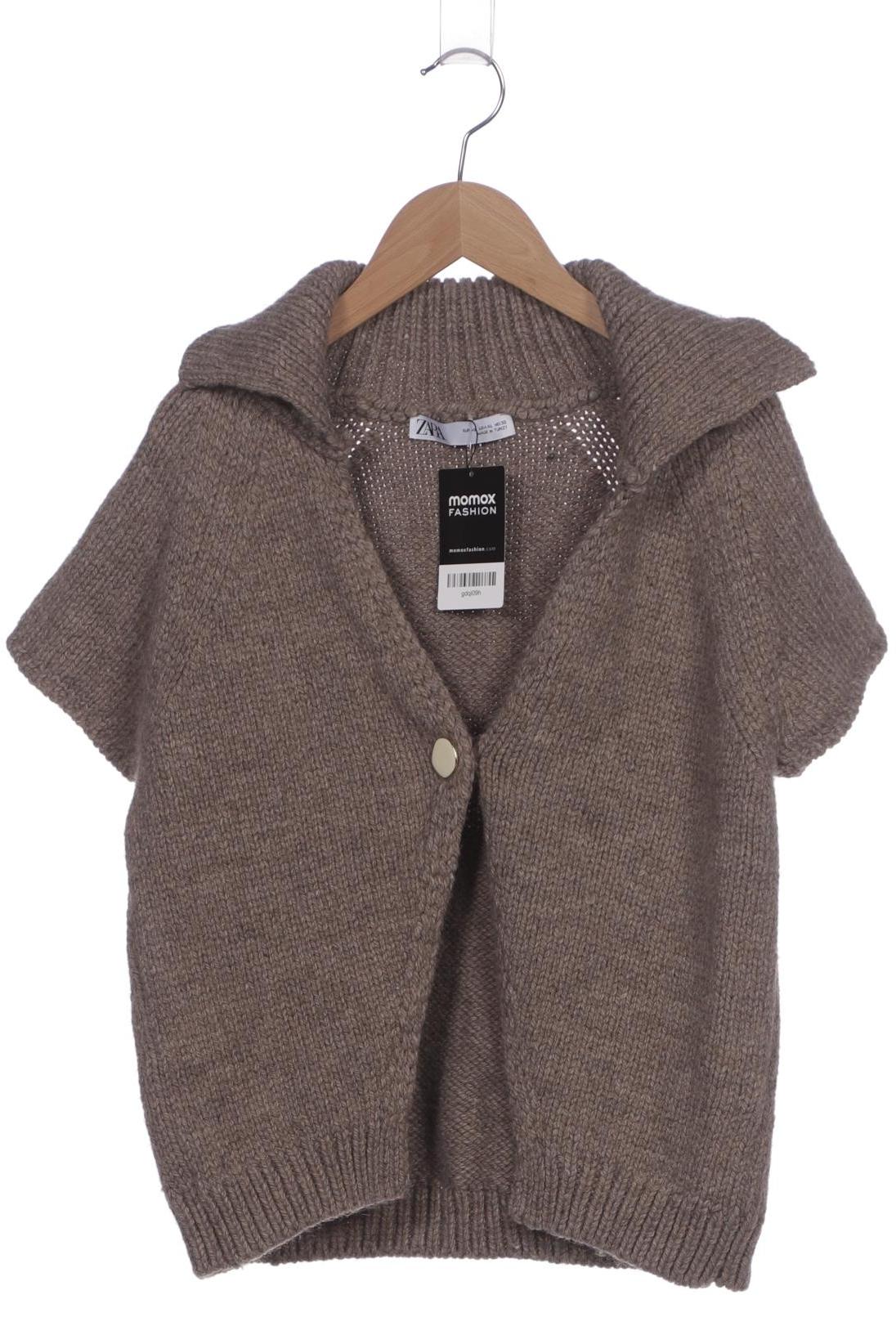 

Zara Damen Strickjacke, beige, Gr. 44
