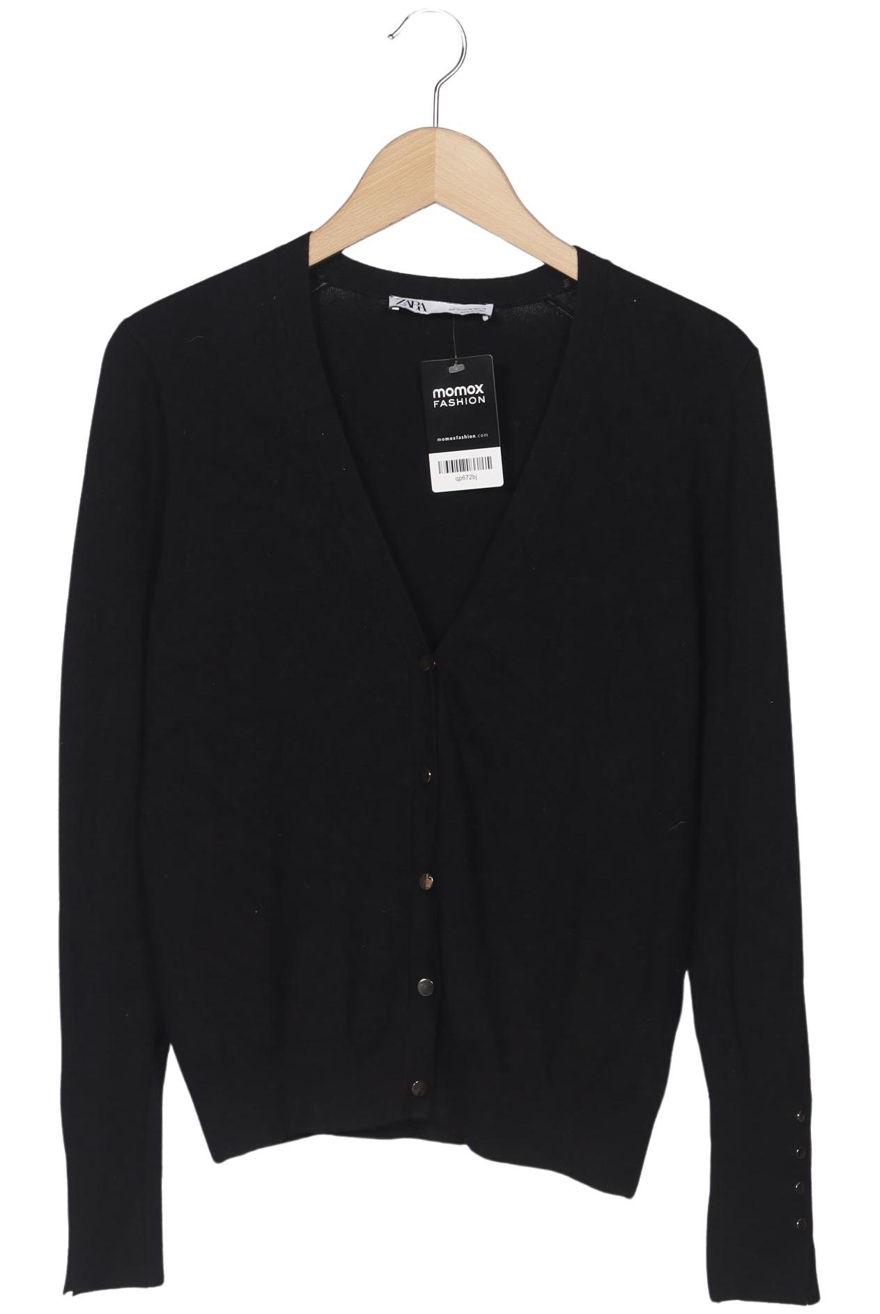 

Zara Damen Strickjacke, schwarz, Gr. 38